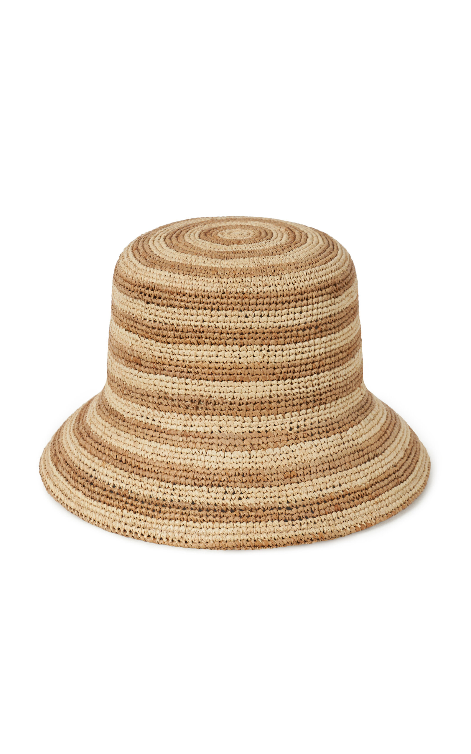 Shop Lack Of Color Inca Raffia Bucket Hat In Brown