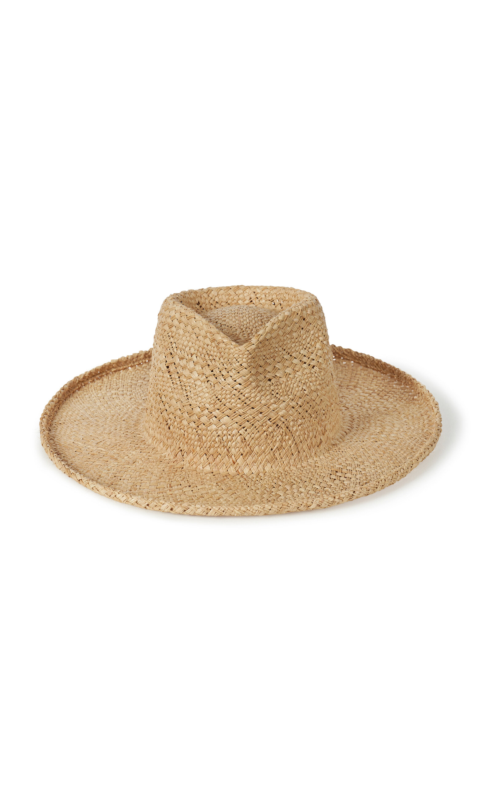Shop Lack Of Color Breeze Raffia Hat In Neutral