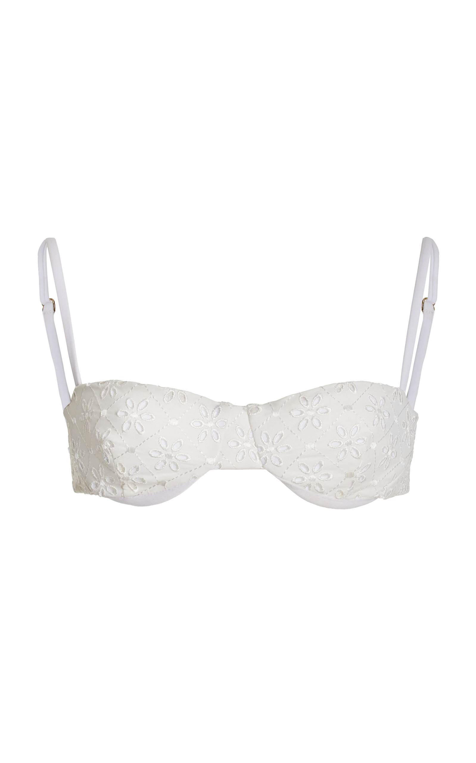 JUILLET SWIMWEAR Exclusive Ingrid Broderie Anglaise Balconette Bikini Top
