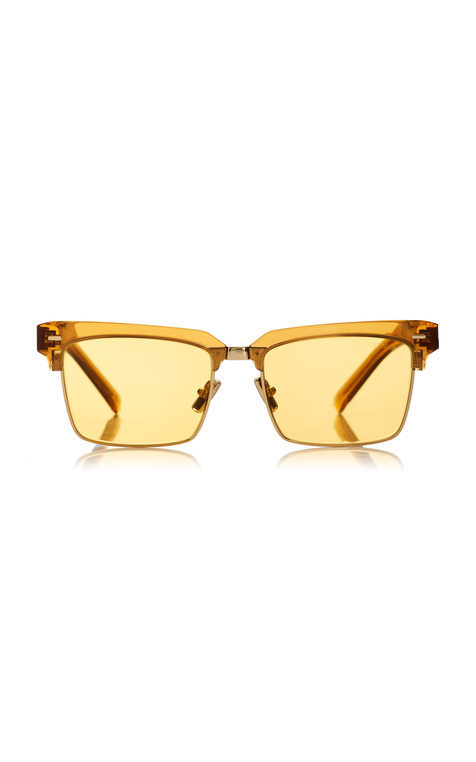Miu Miu Square-Frame Acetate Sunglasses