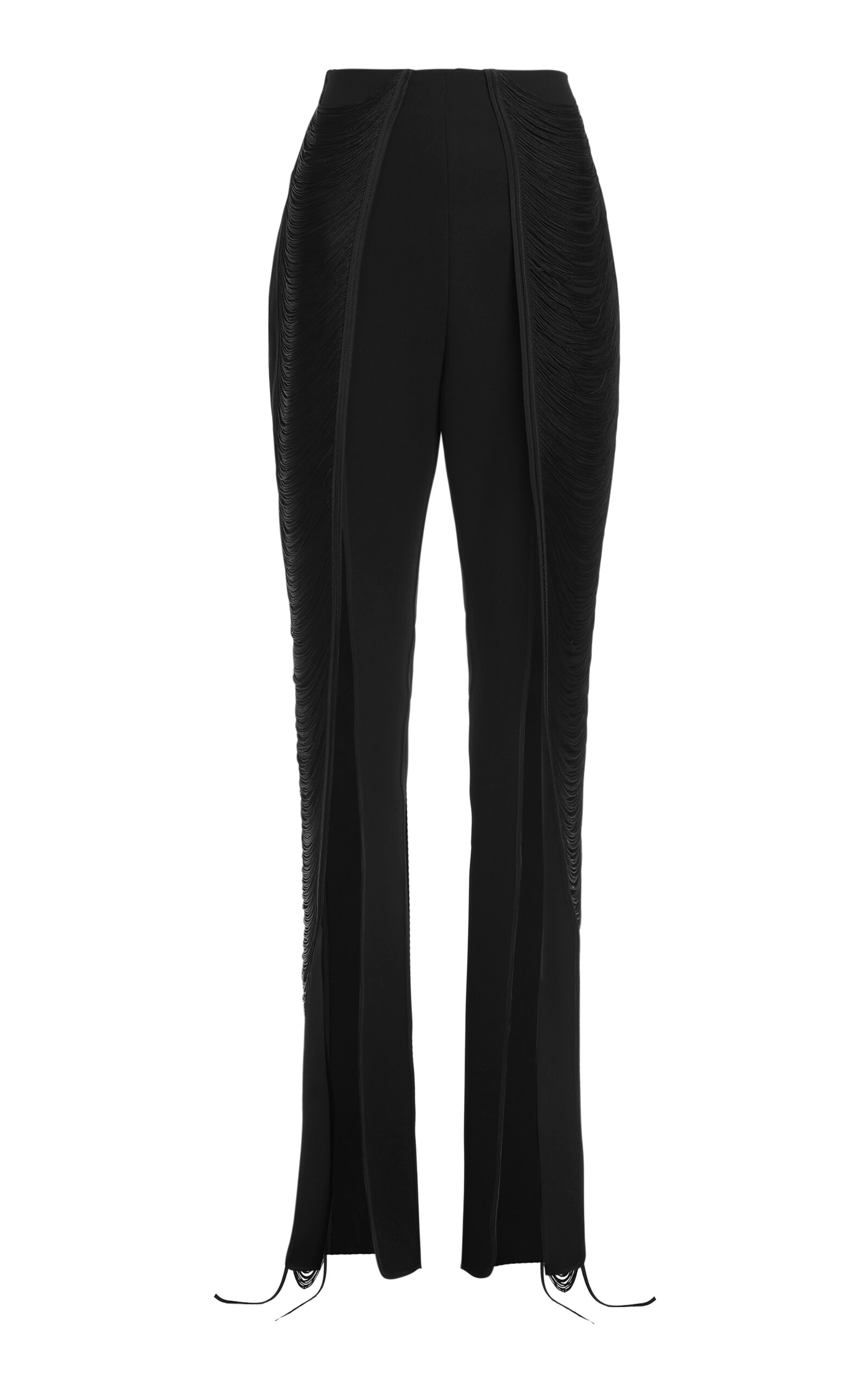 Maticevski Extent Fringed Split-Front Pants