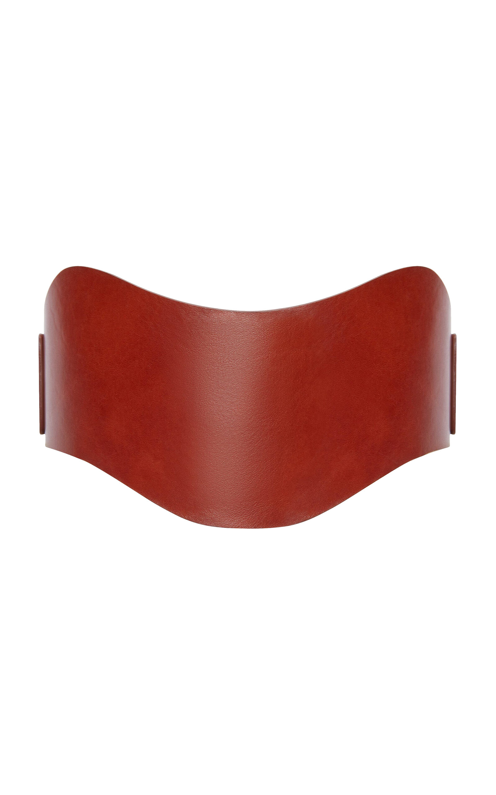 Shop Altuzarra Leather Corset Belt In Brown