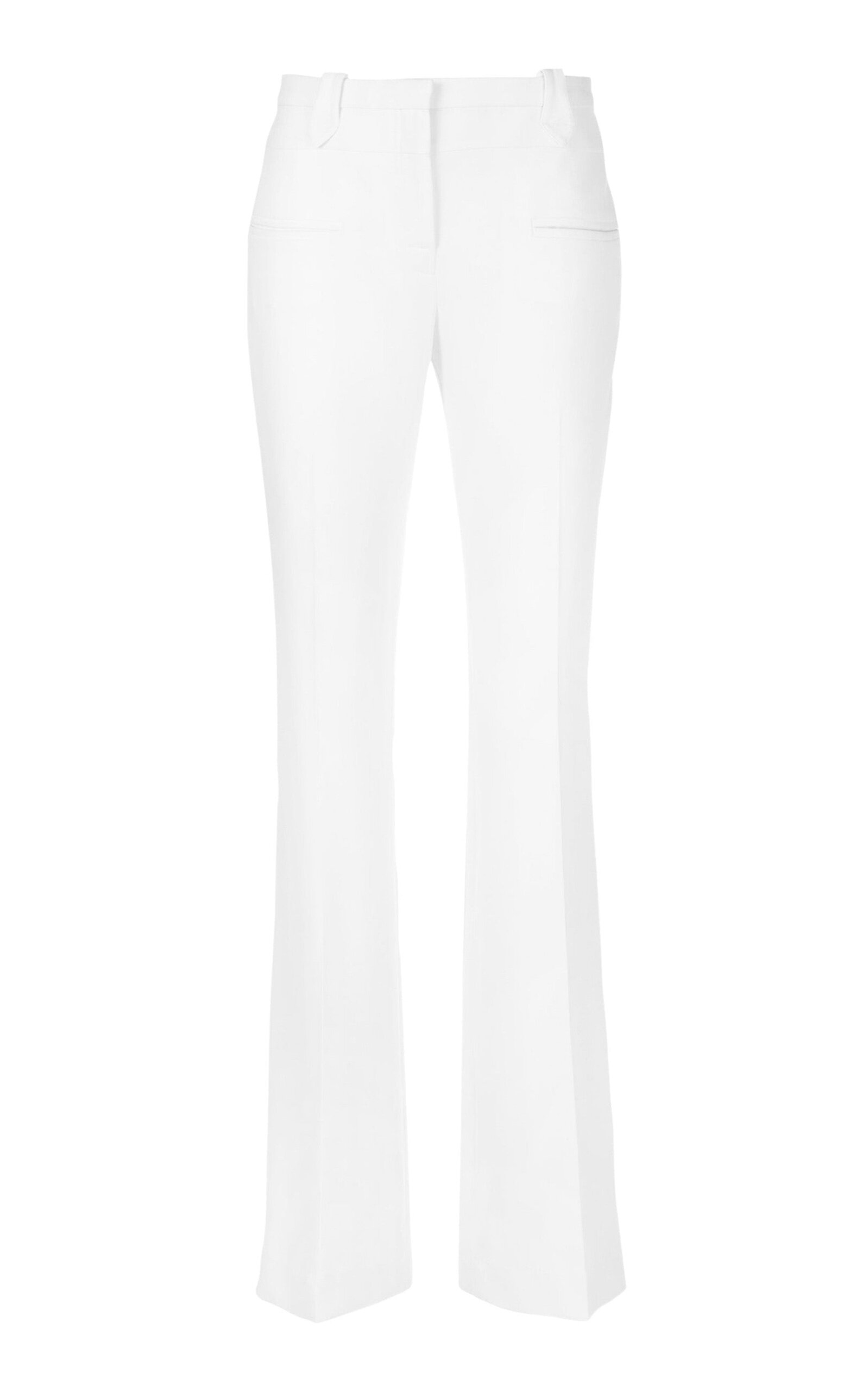 Altuzarra Serge Bootcut Pants In White