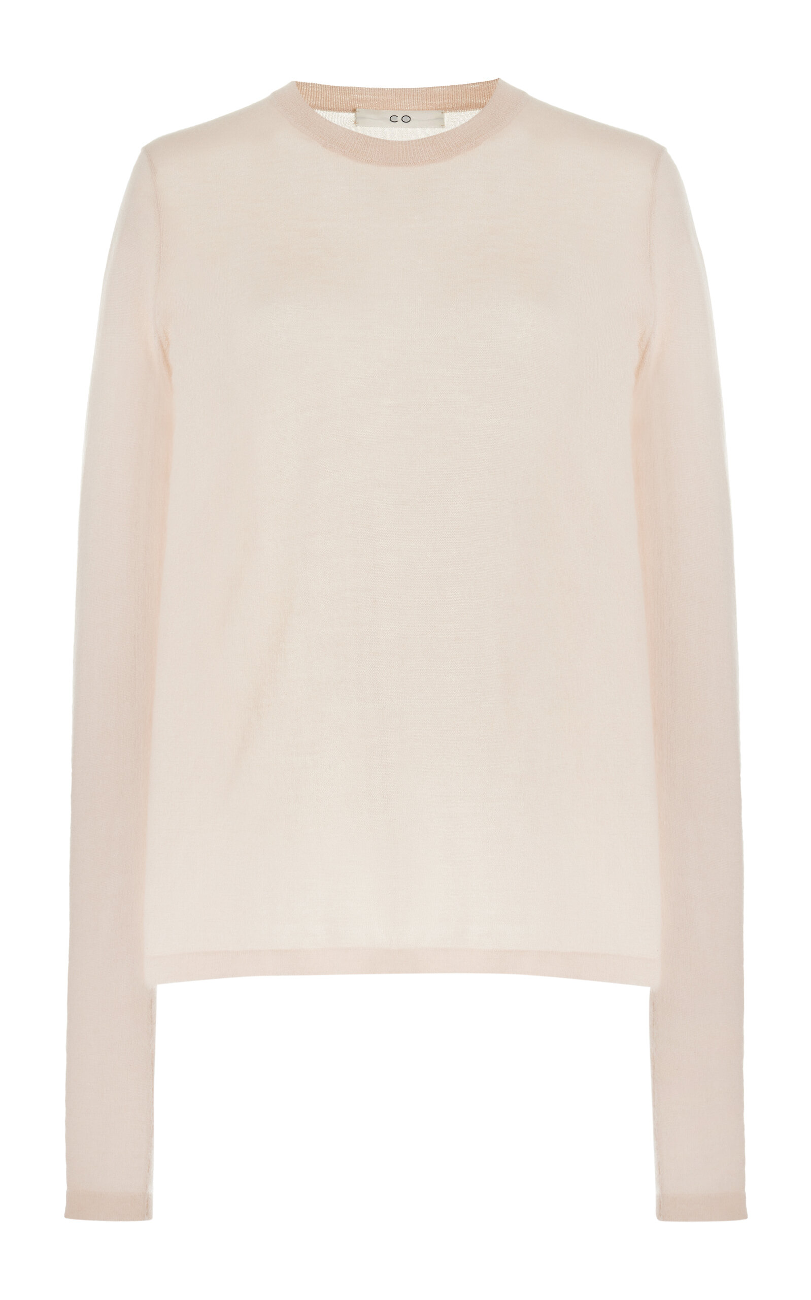 Shop Co Cashmere Top In Light Pink
