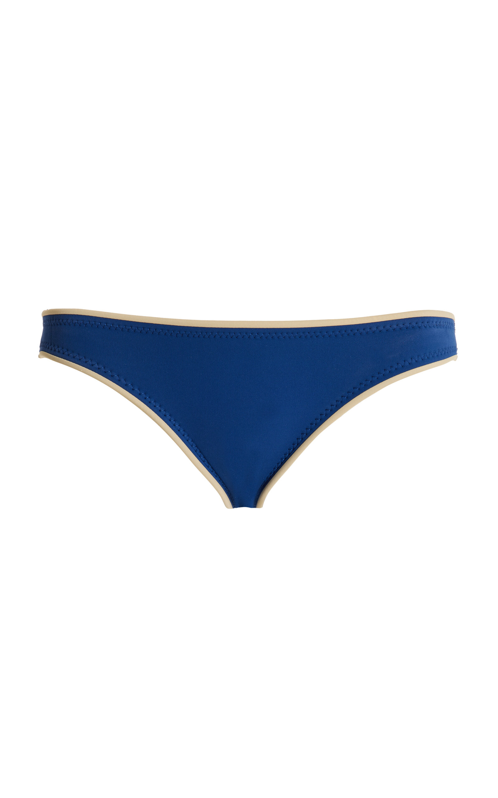 Shop Abysse Exclusive Jenna Neoprene Bikini Bottom In Blue