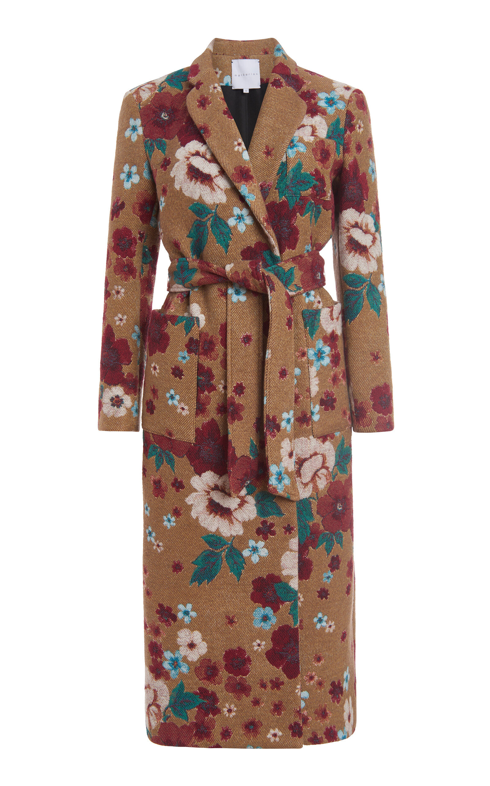 Markarian Durga Floral Wrap Coat - Multi