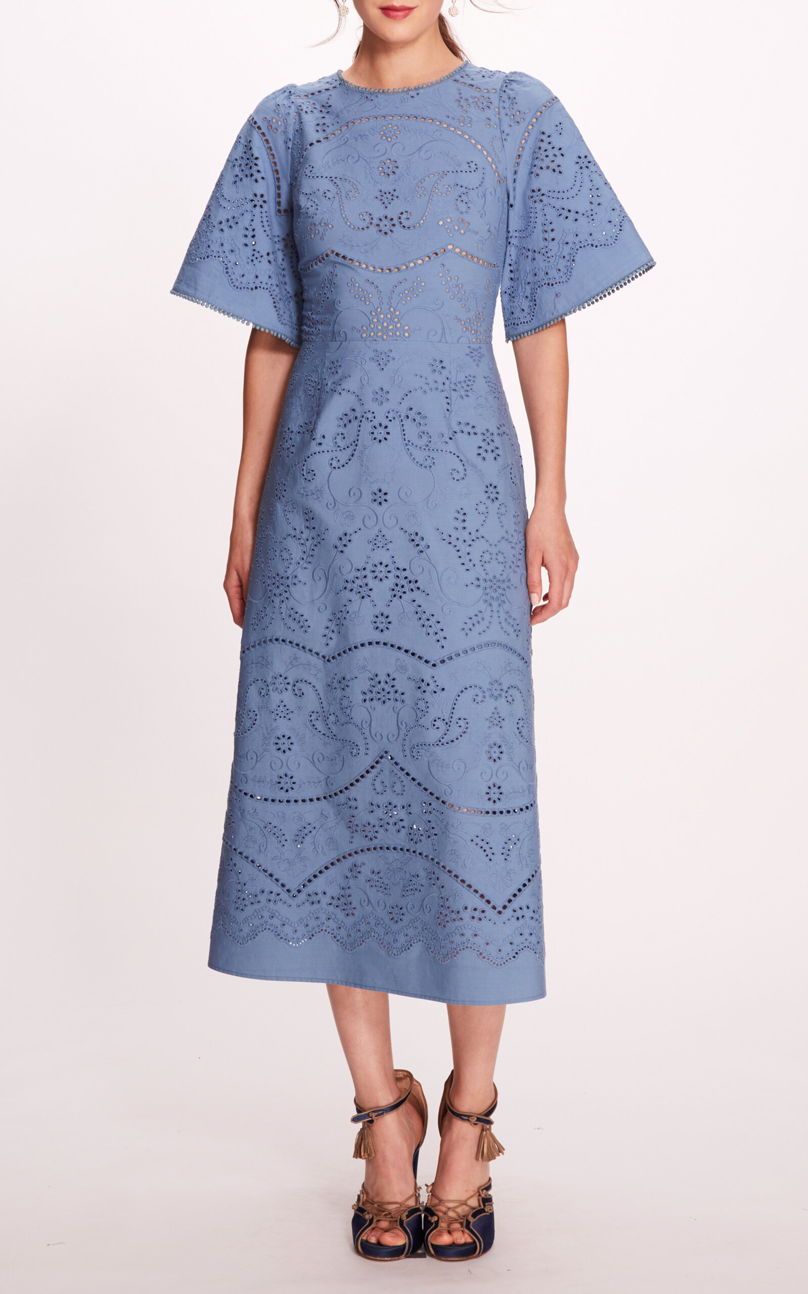 Marchesa Rosa Dhalia Dress