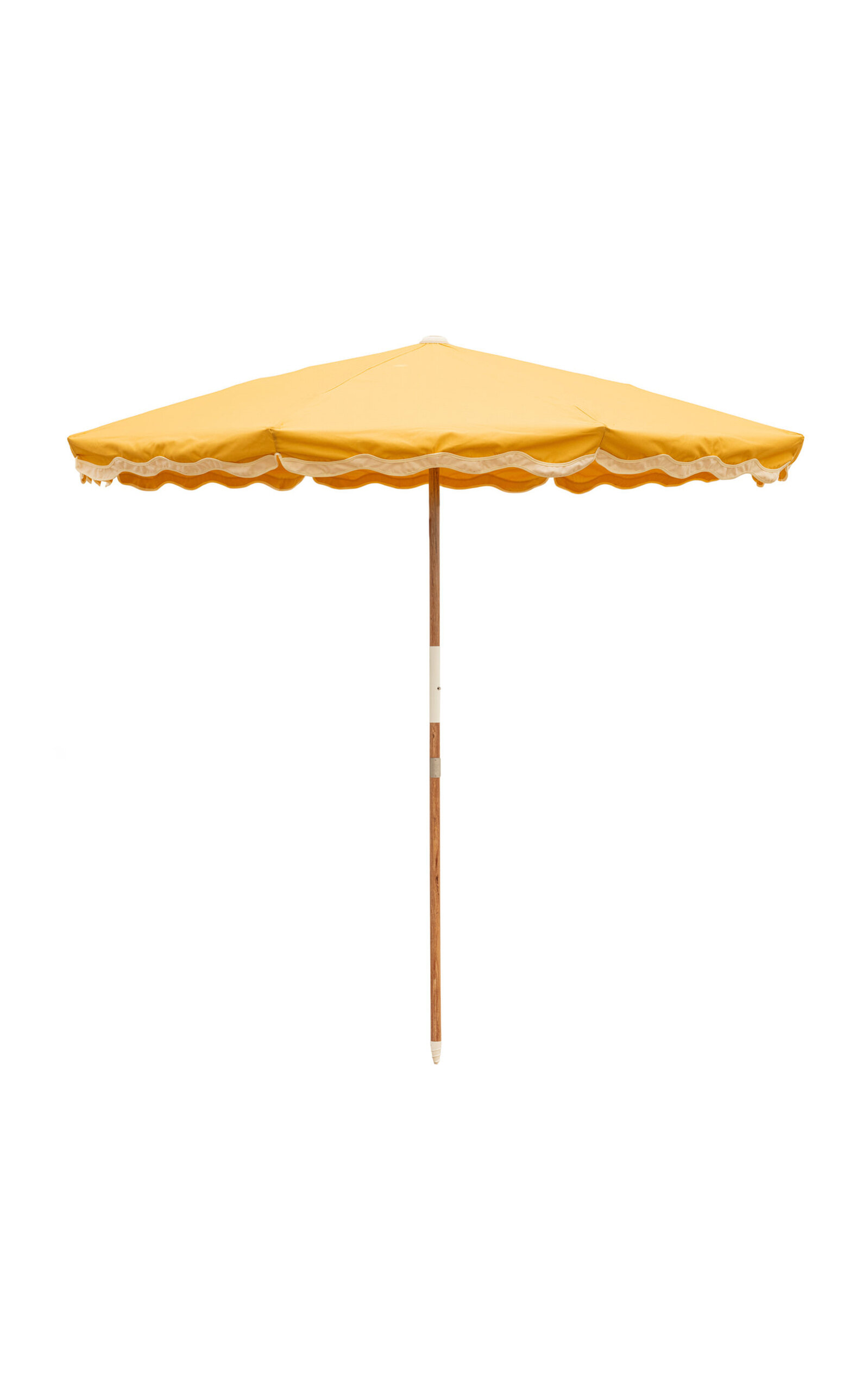 Shop Business & Pleasure The Amalfi Umbrella In Yellow