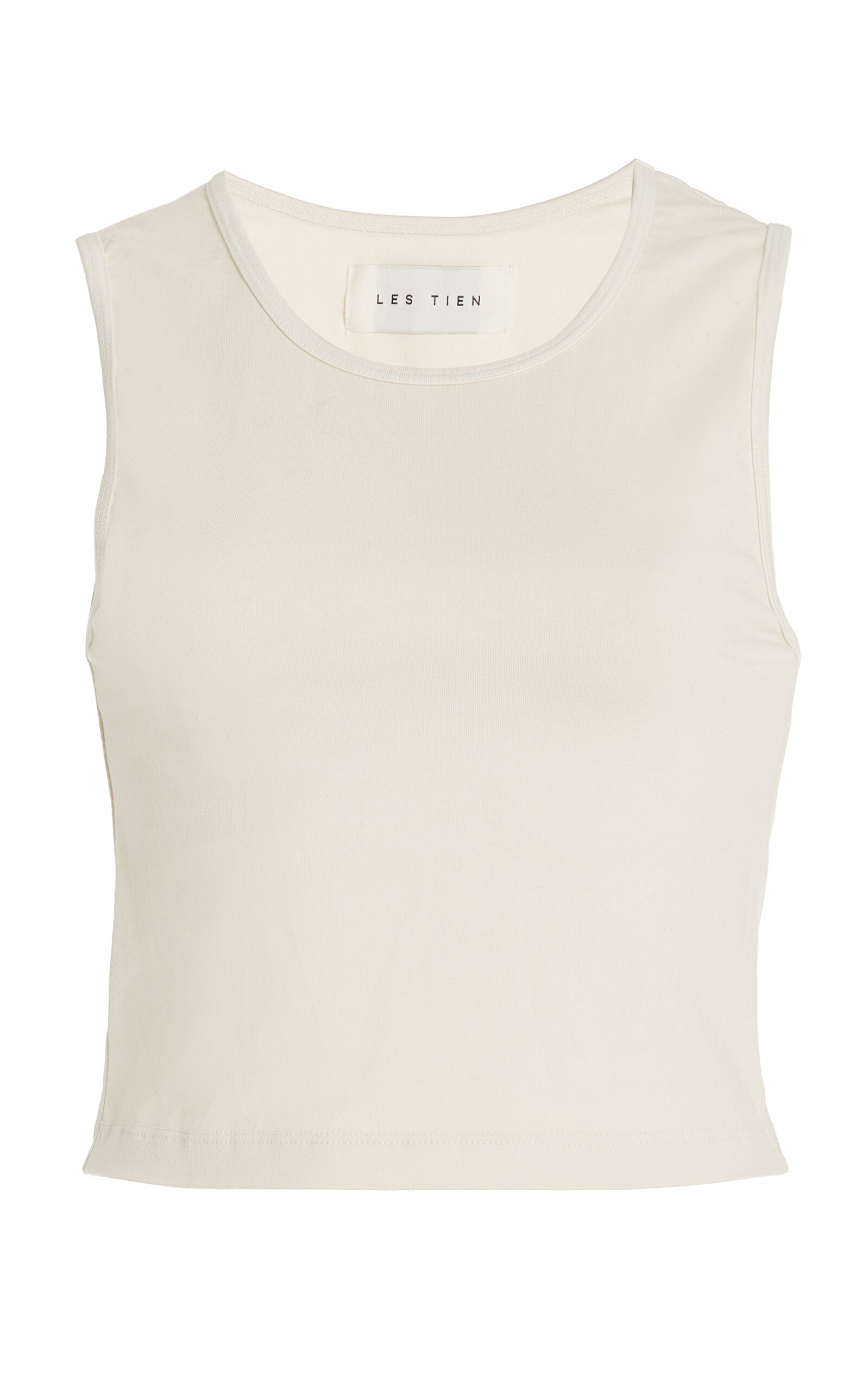 Talya Cropped Jersey Tank Top