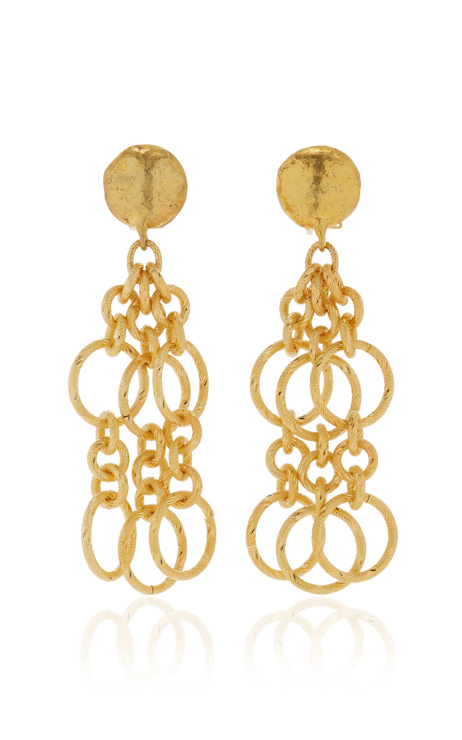 Sylvia Toledano Platon 22k Gold-plated Earrings