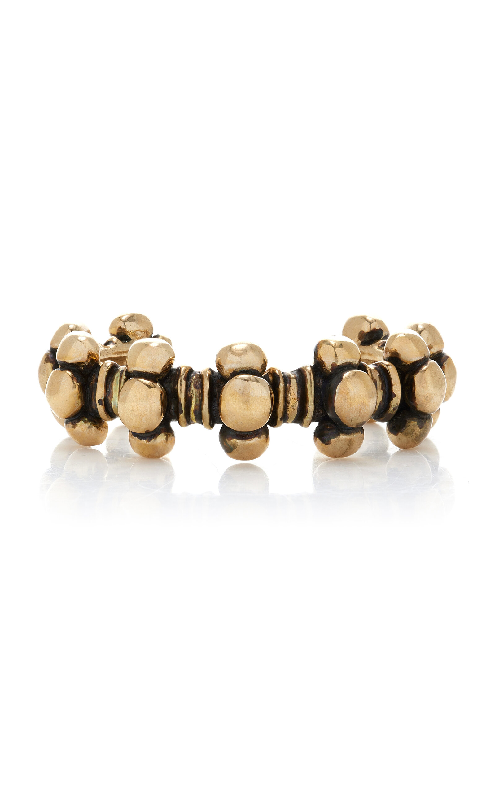 Lisa Eisner Tetun Cuff In Gold