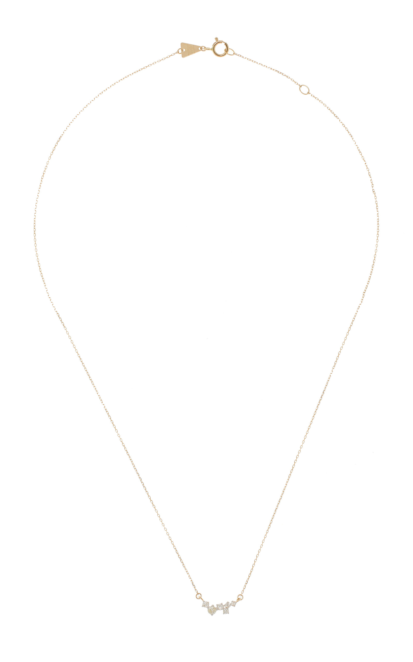 Shop Adina Reyter 14k Yellow Gold Diamond Necklace