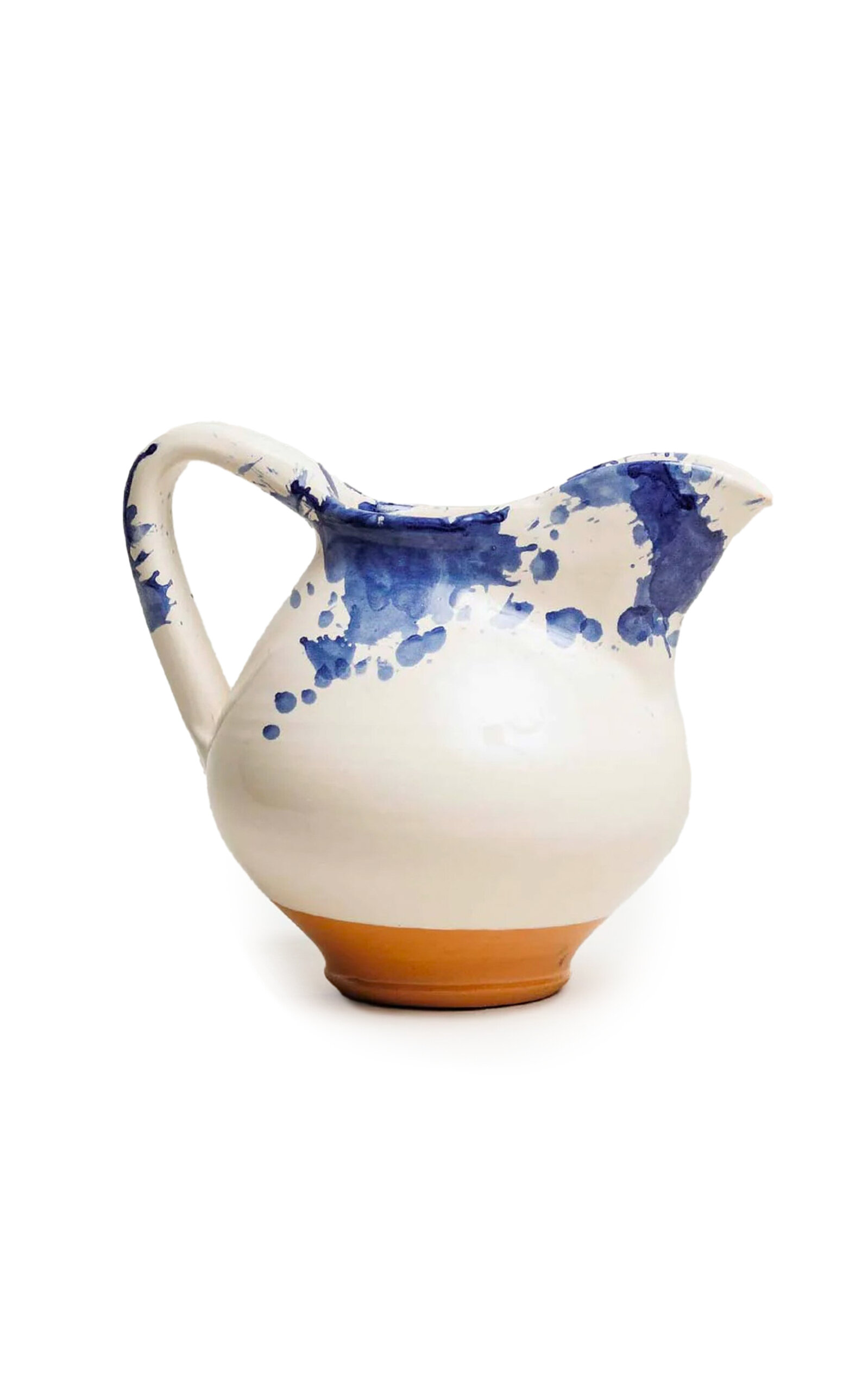 il Buco Vita Montegranaro Splatterware Pitcher - Blue - Women's Clothing