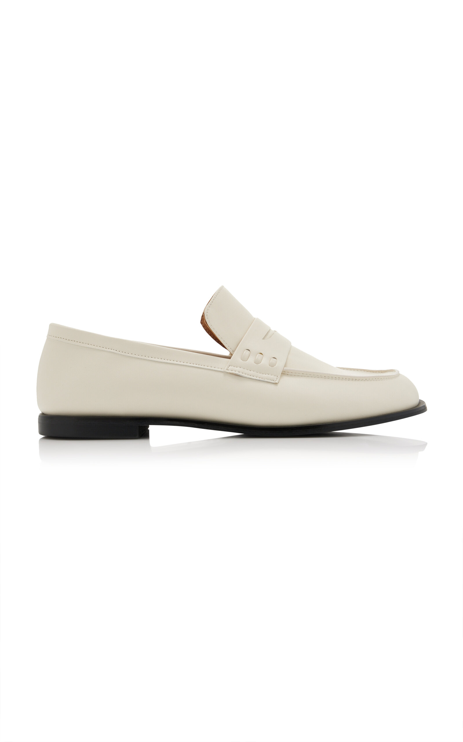 Reike Nen Reike Nen Narae Leather Loafers White IT 39 Moda