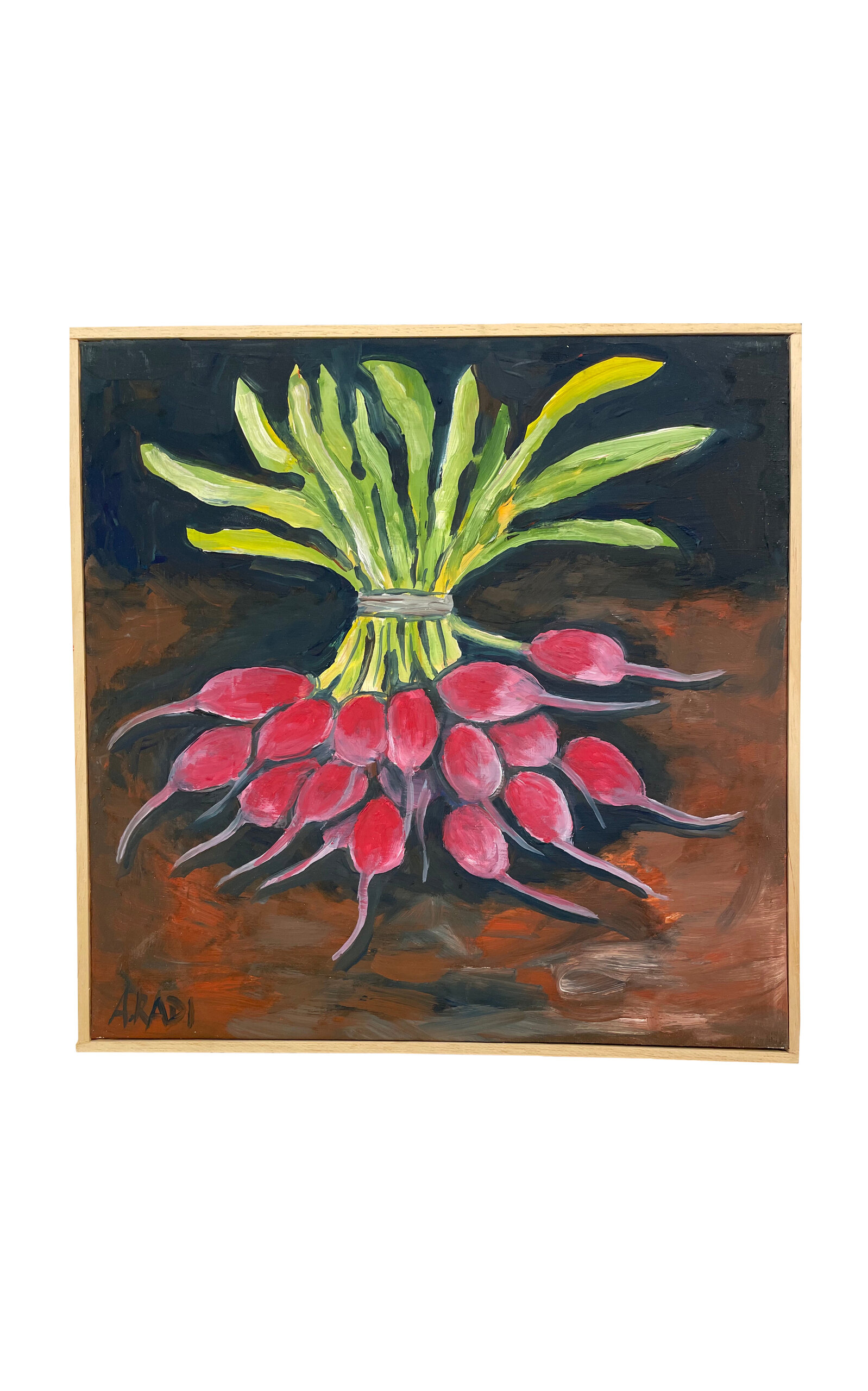 il Buco Vita Rapanelli IX (Radishes IX) Oil Painting - Multi