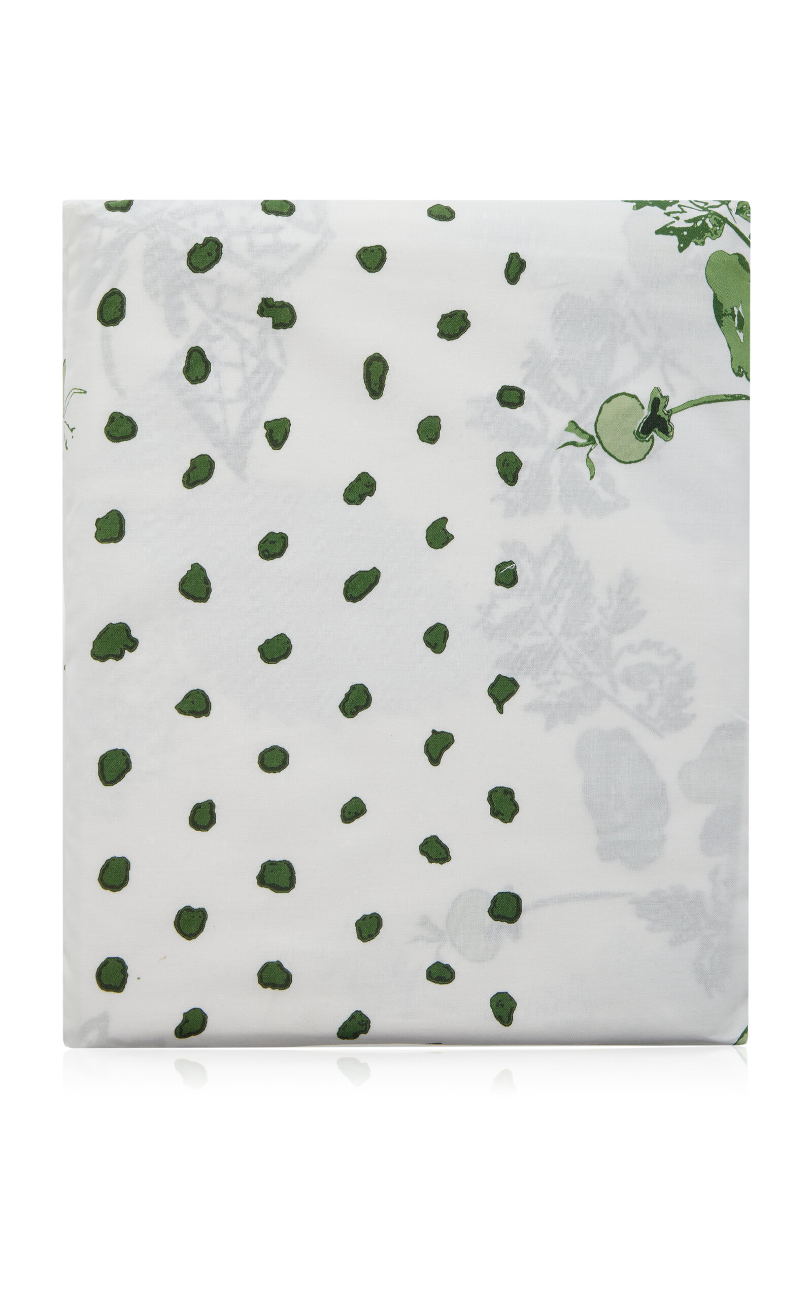 Shop Janie Kruse Garnett Fitted Cotton Crib Sheet In Green