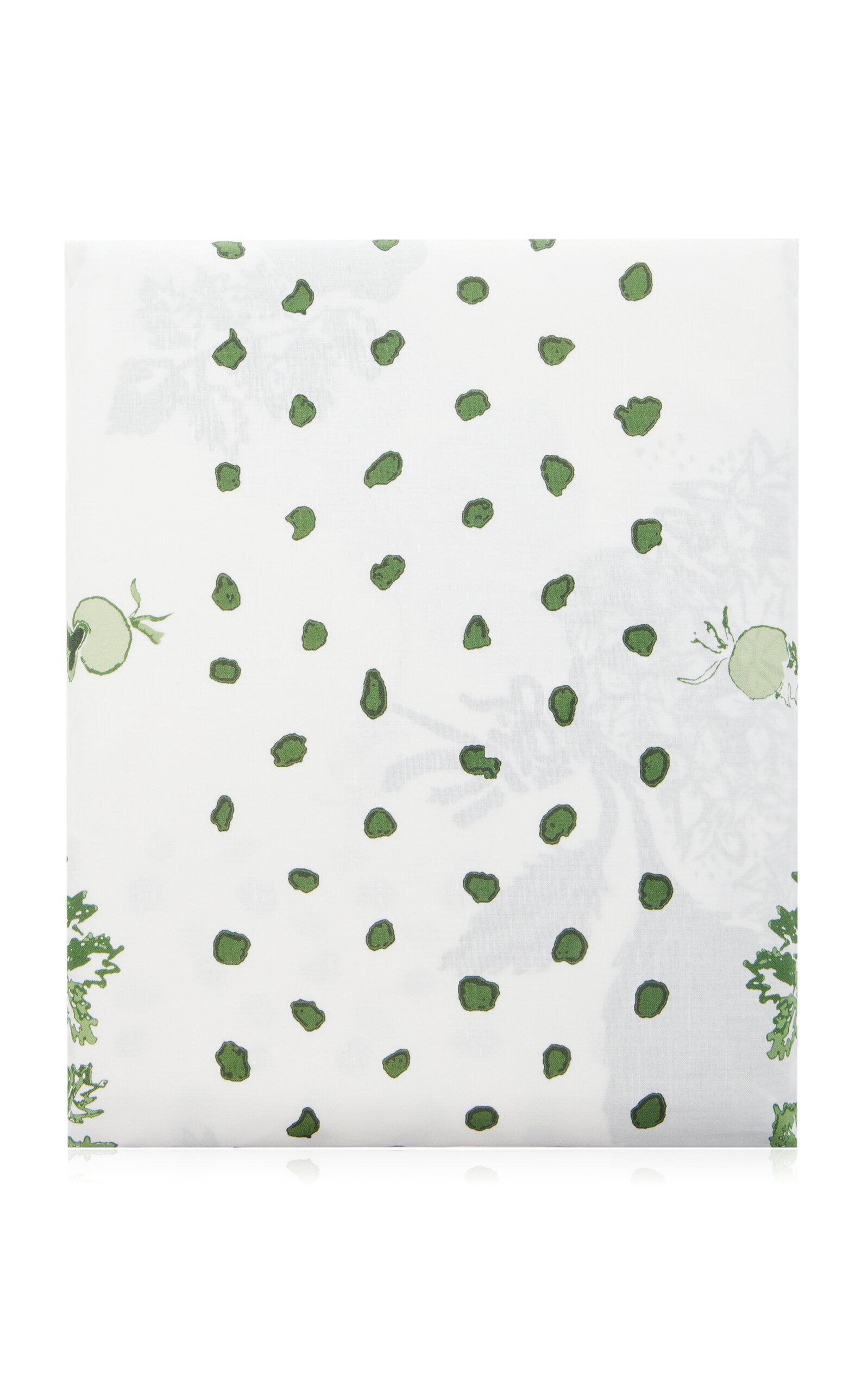 Shop Janie Kruse Garnett Cotton Toddler Duvet Cover In Green
