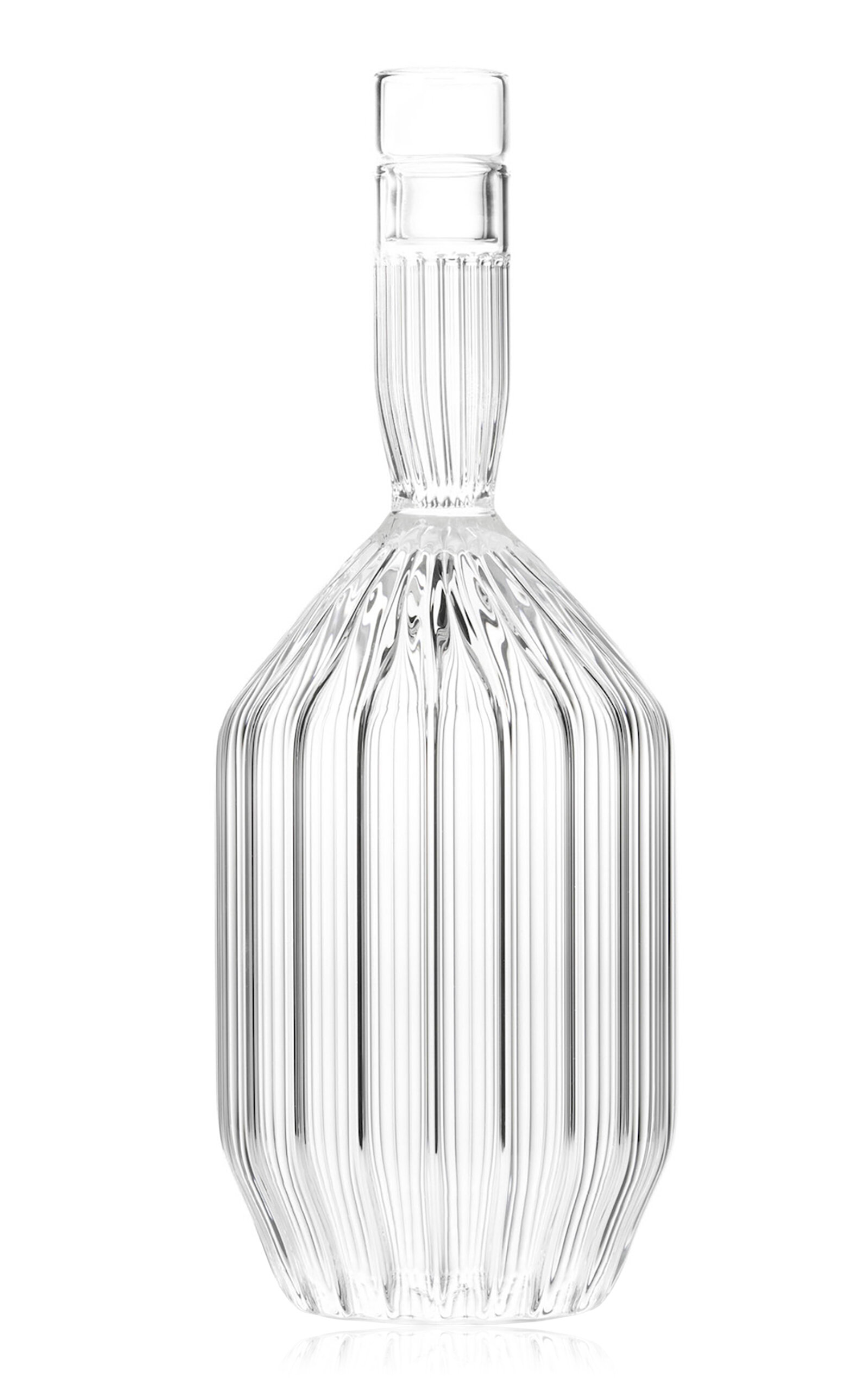 Fferrone Margot Glass Decanter In Clear