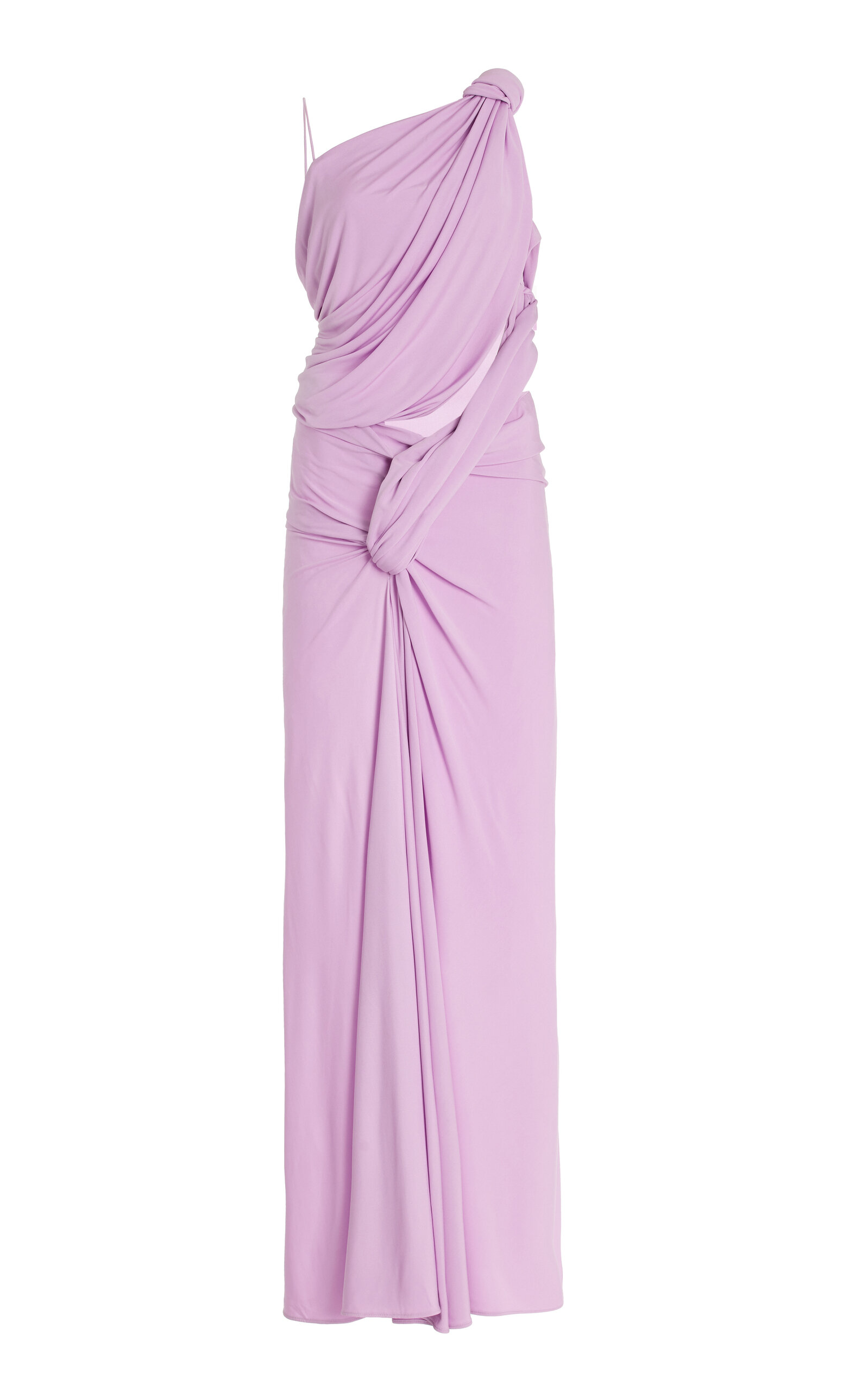 strapless open back dress Pink Palm Eyelet Louisa Mini Dress