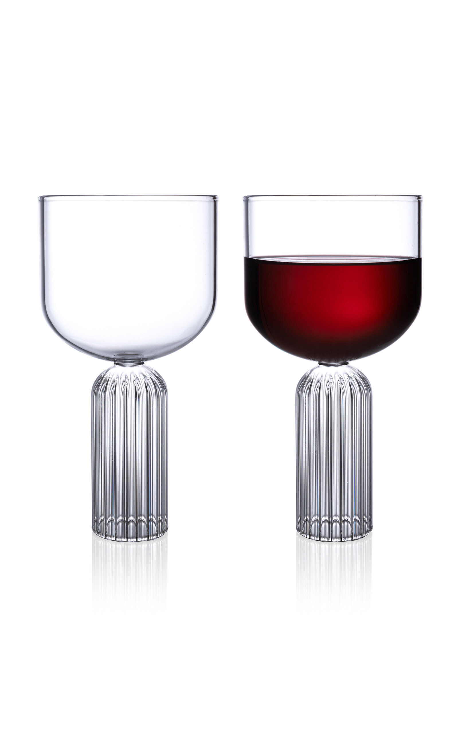 Fferrone May Set-of-two Large Glasses In Transparent