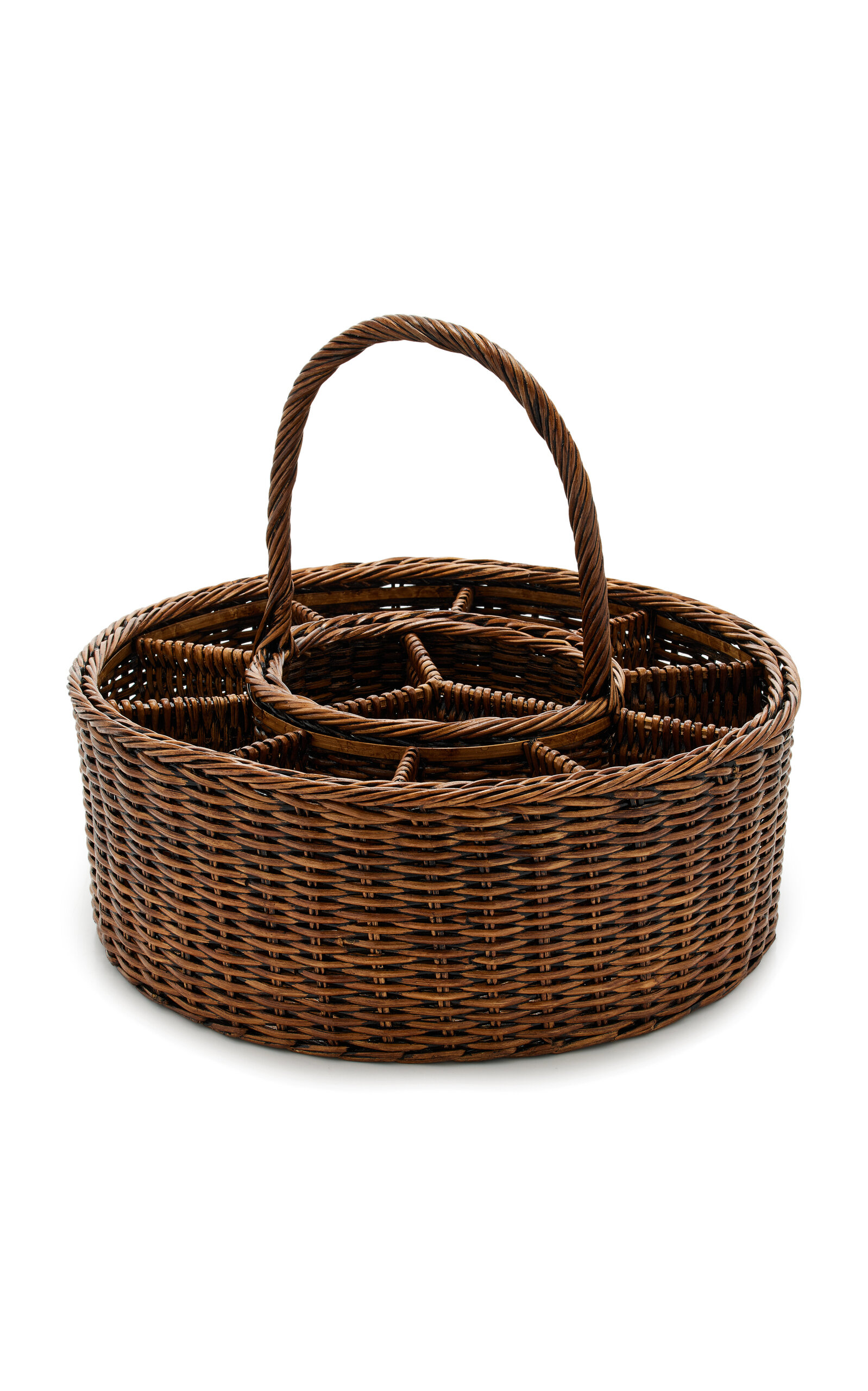 Moda Domus Wicker Wine Carrier - Brown - Women's Home