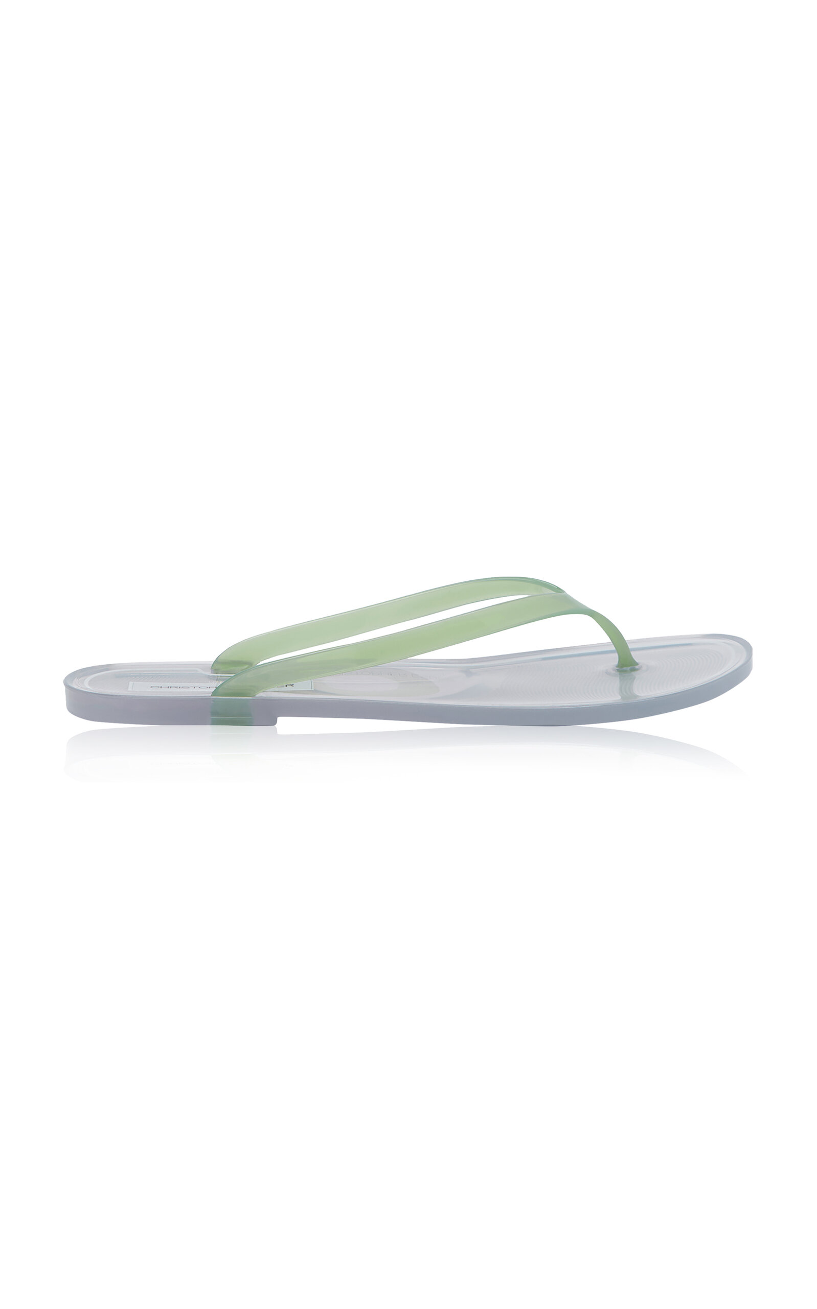 Christopher Esber Jo Pvc Flip Flops In Clear