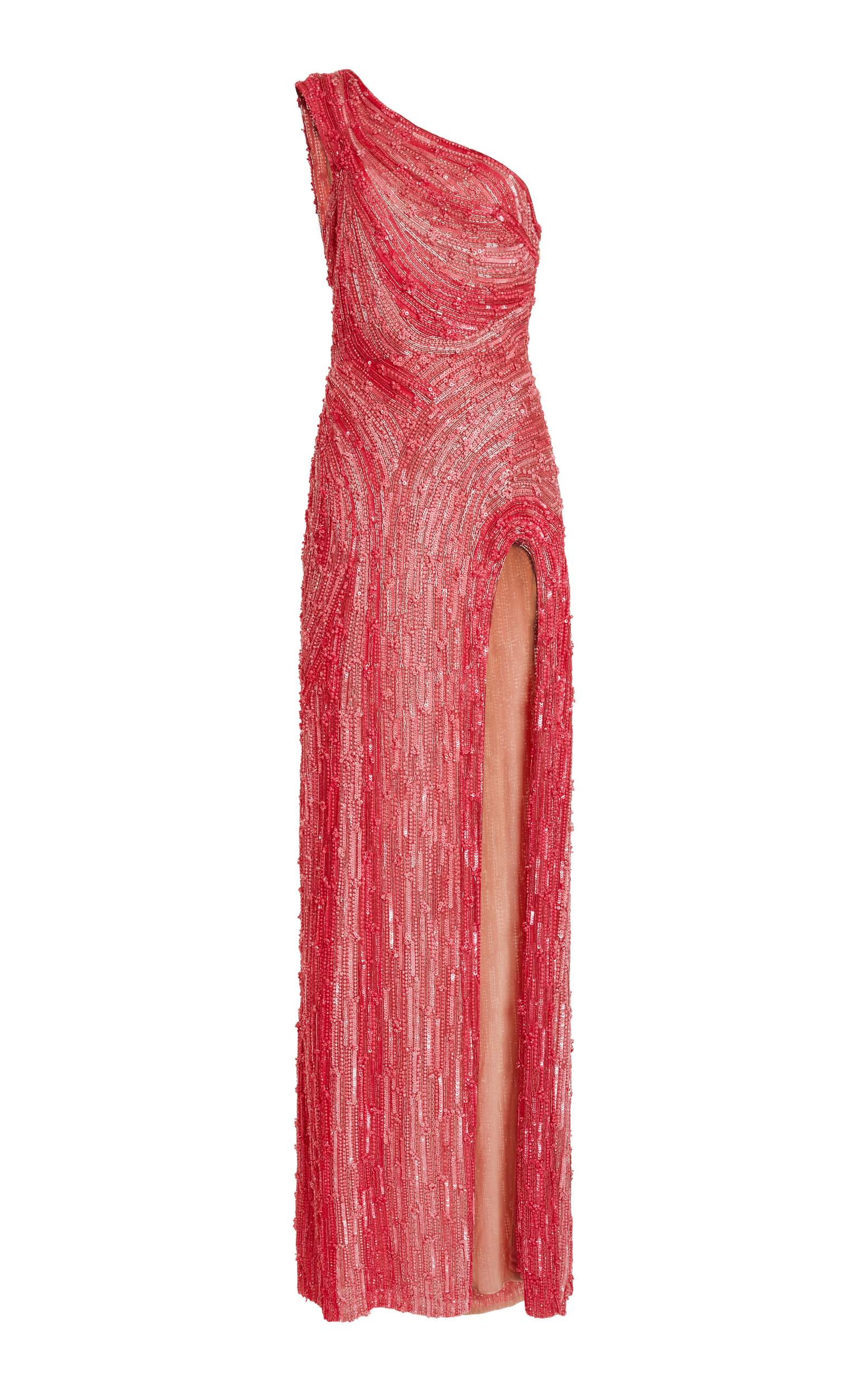 Elie Saab Embellished One-Shoulder Asymmetrical Maxi Dress | Smart Closet Elie Saab Embellished One-Shoulder Asymmetrical Maxi Dress | Smart Closet