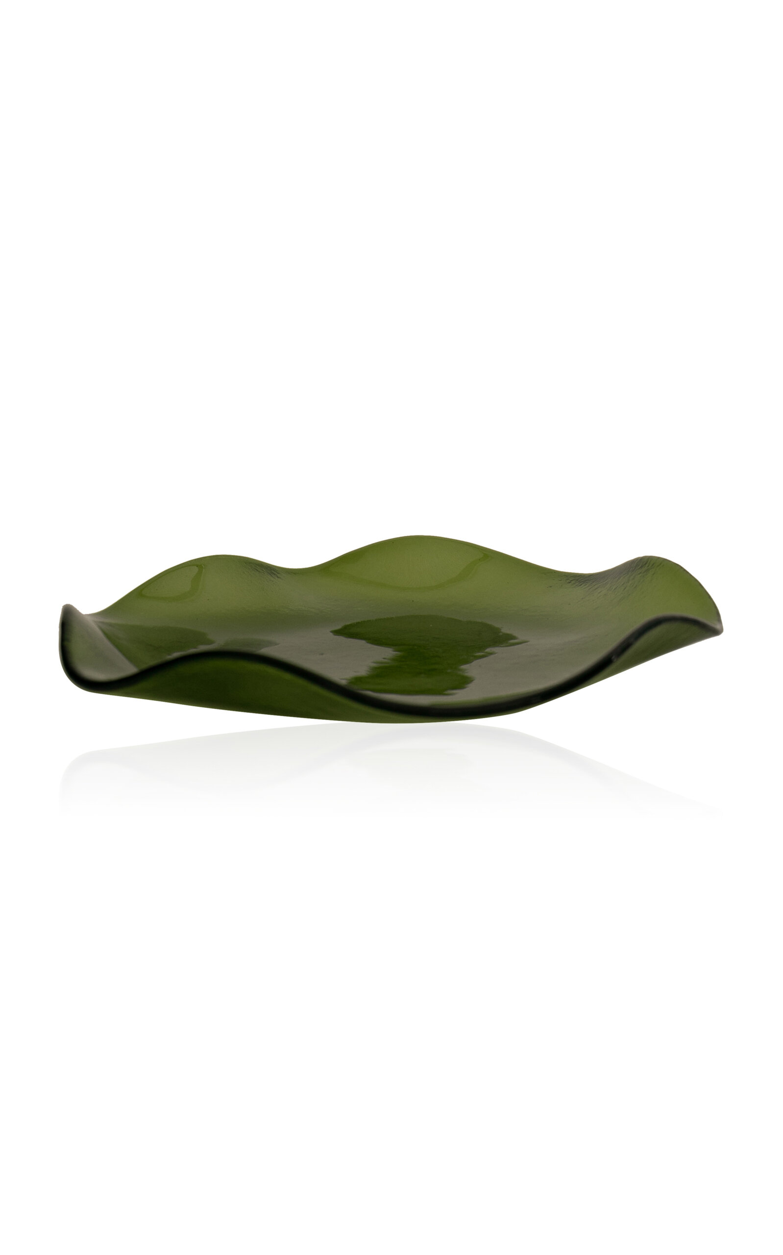 Sophie Lou Jacobsen Large Petal Plate In Green