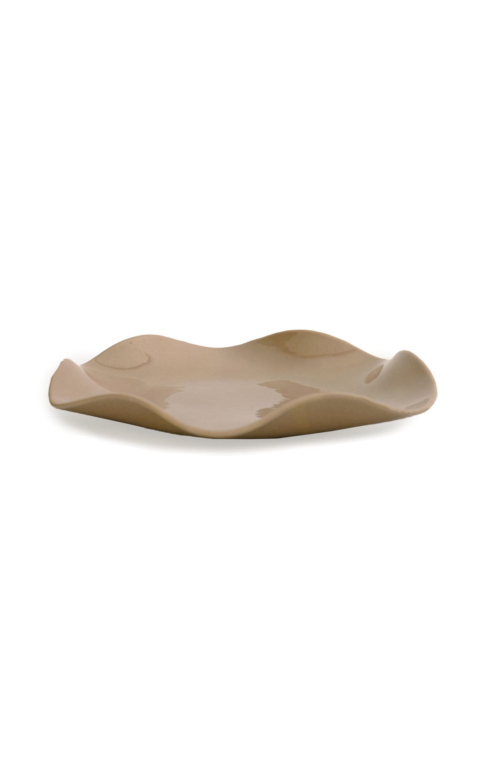 Sophie Lou Jacobsen Large Petal Plate In Ivory