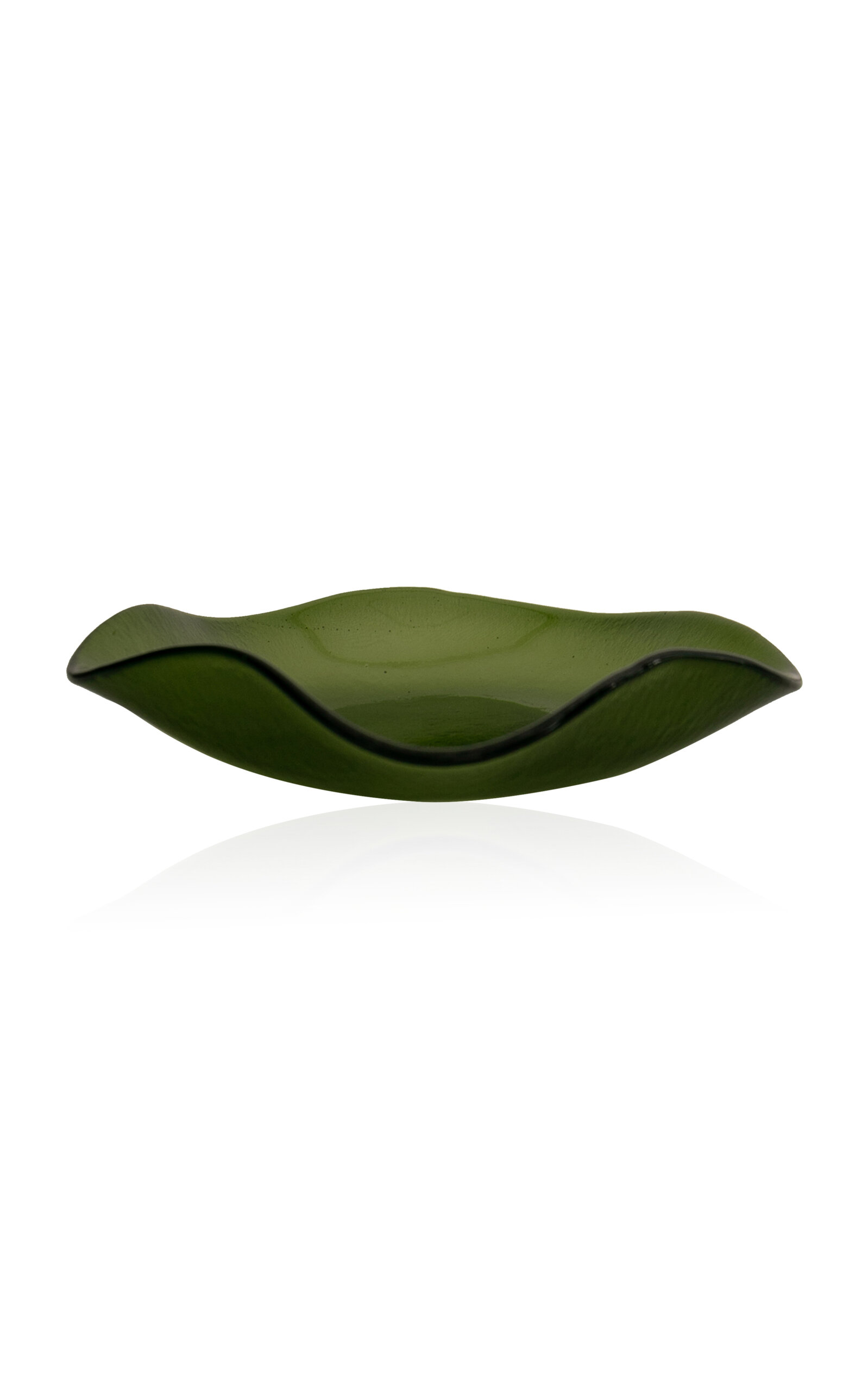 Sophie Lou Jacobsen Small Petal Plate In Green