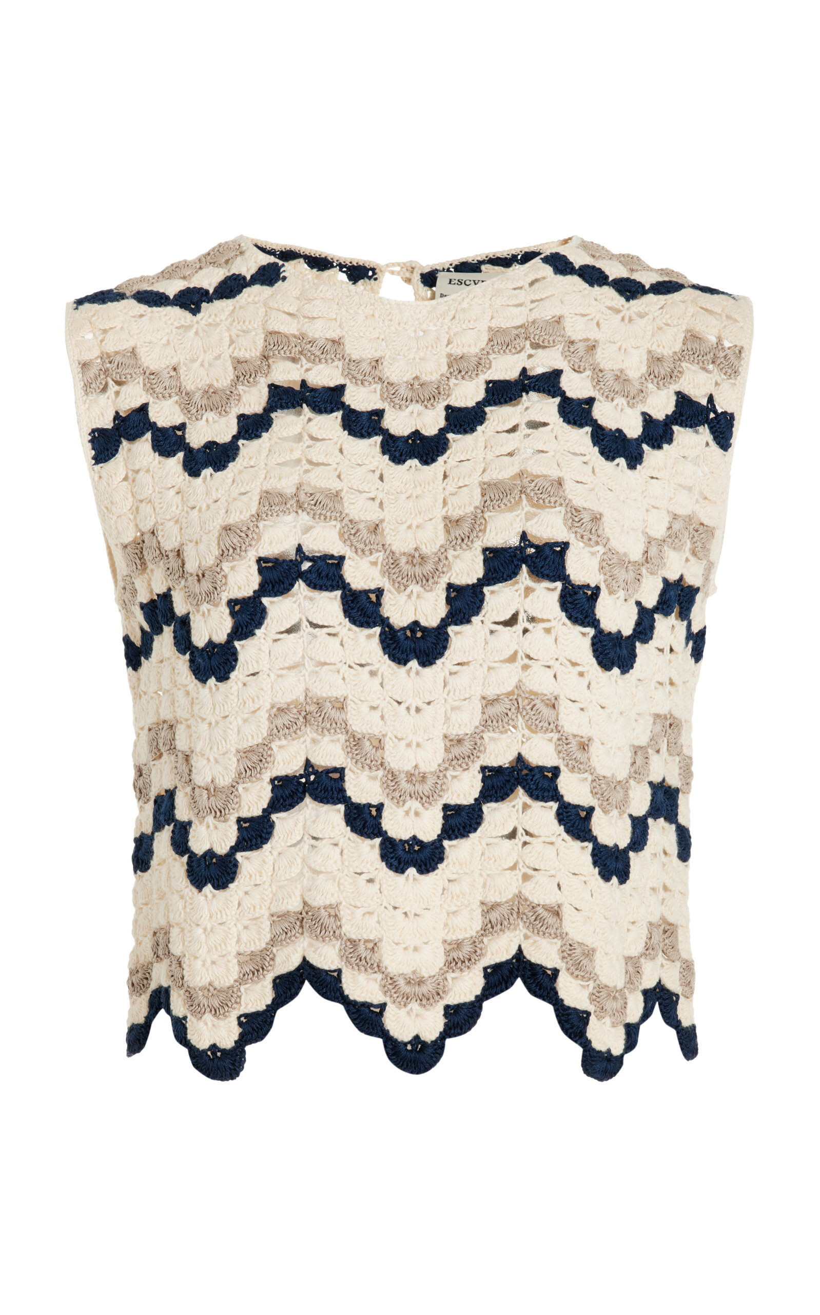 ESCVDO Nieva Crocheted Cotton Top