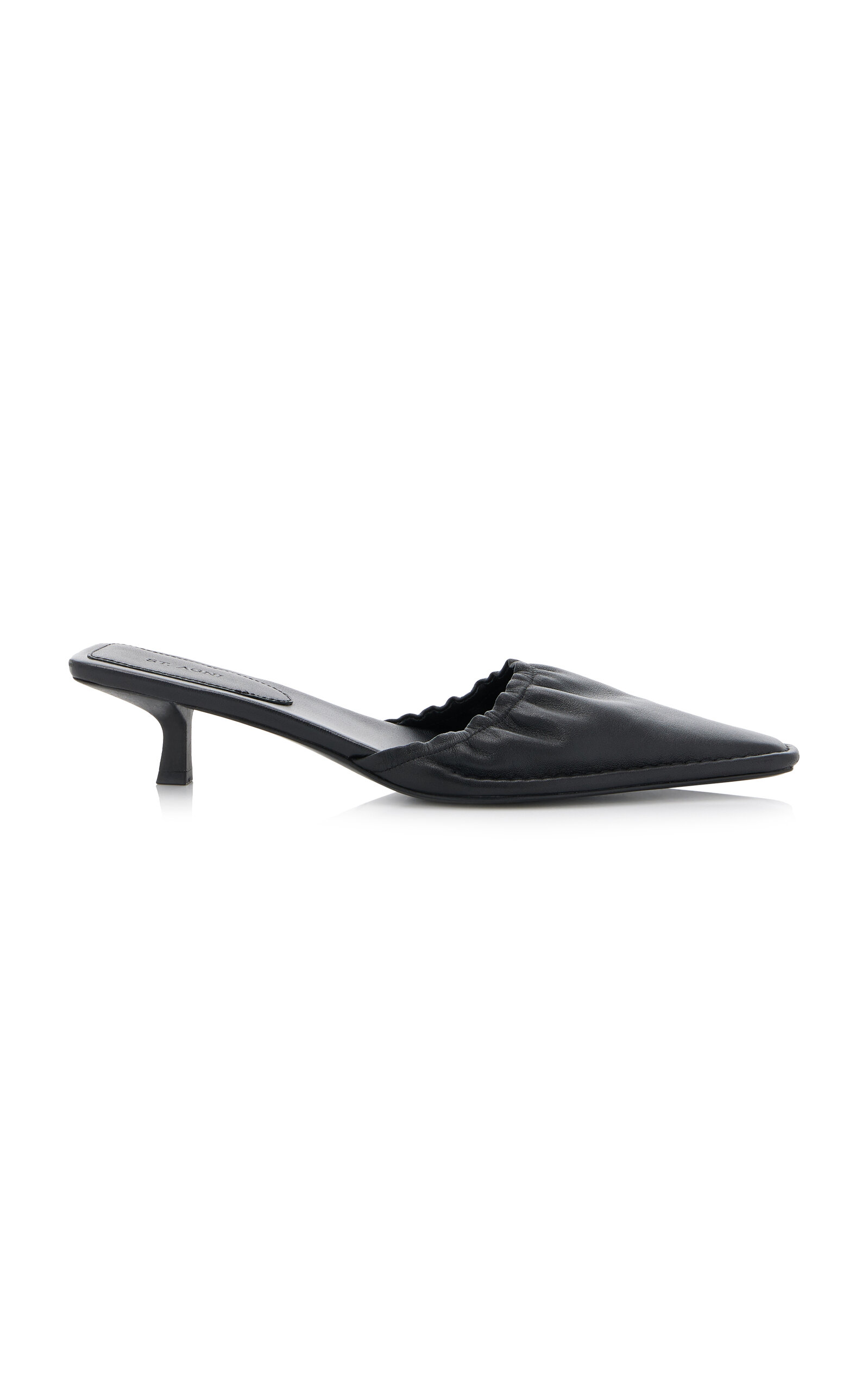 St Agni Paris Faille Slingback Pumps In Black