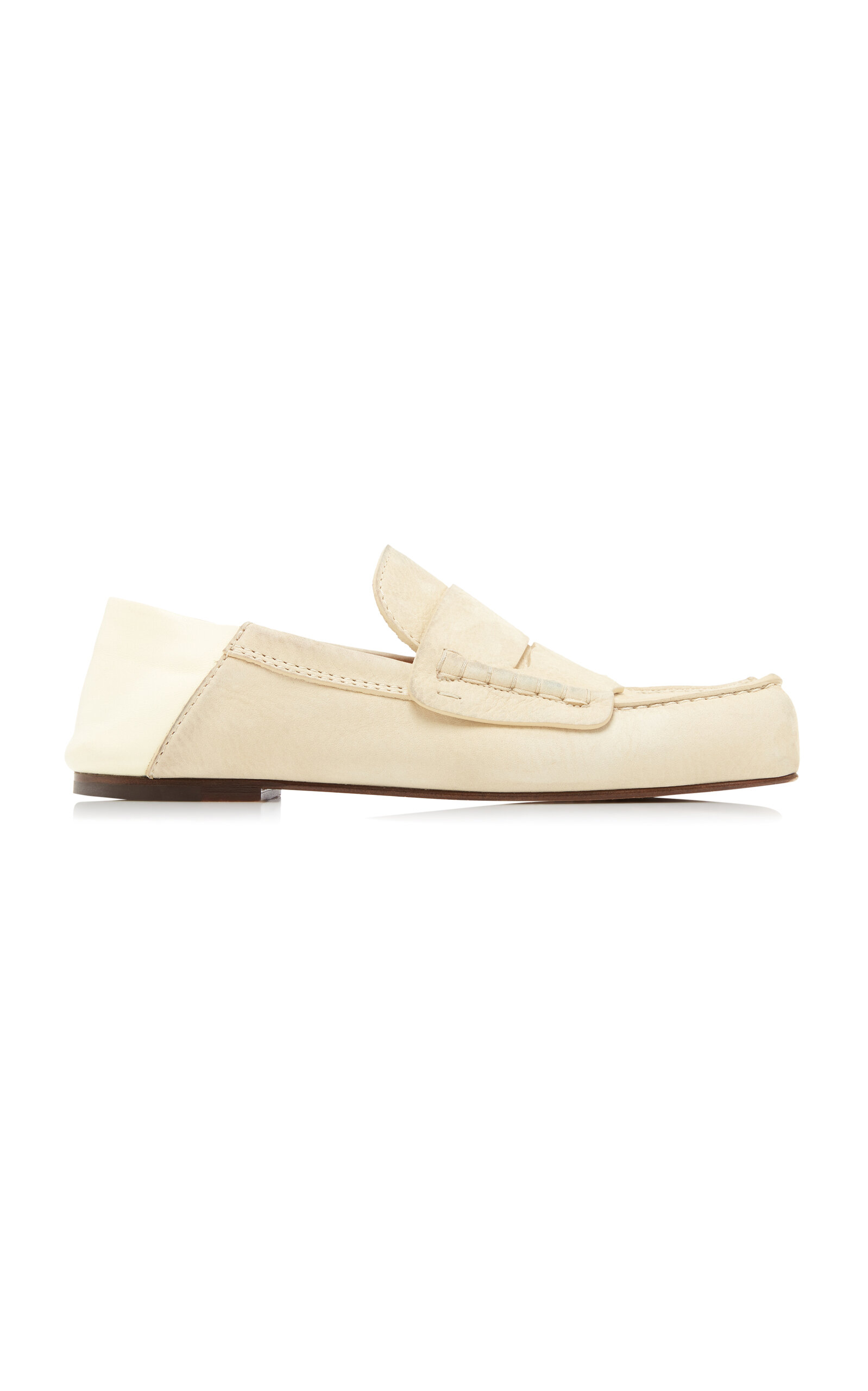Jacquemus Les Carre Leather Loafers - Yellow