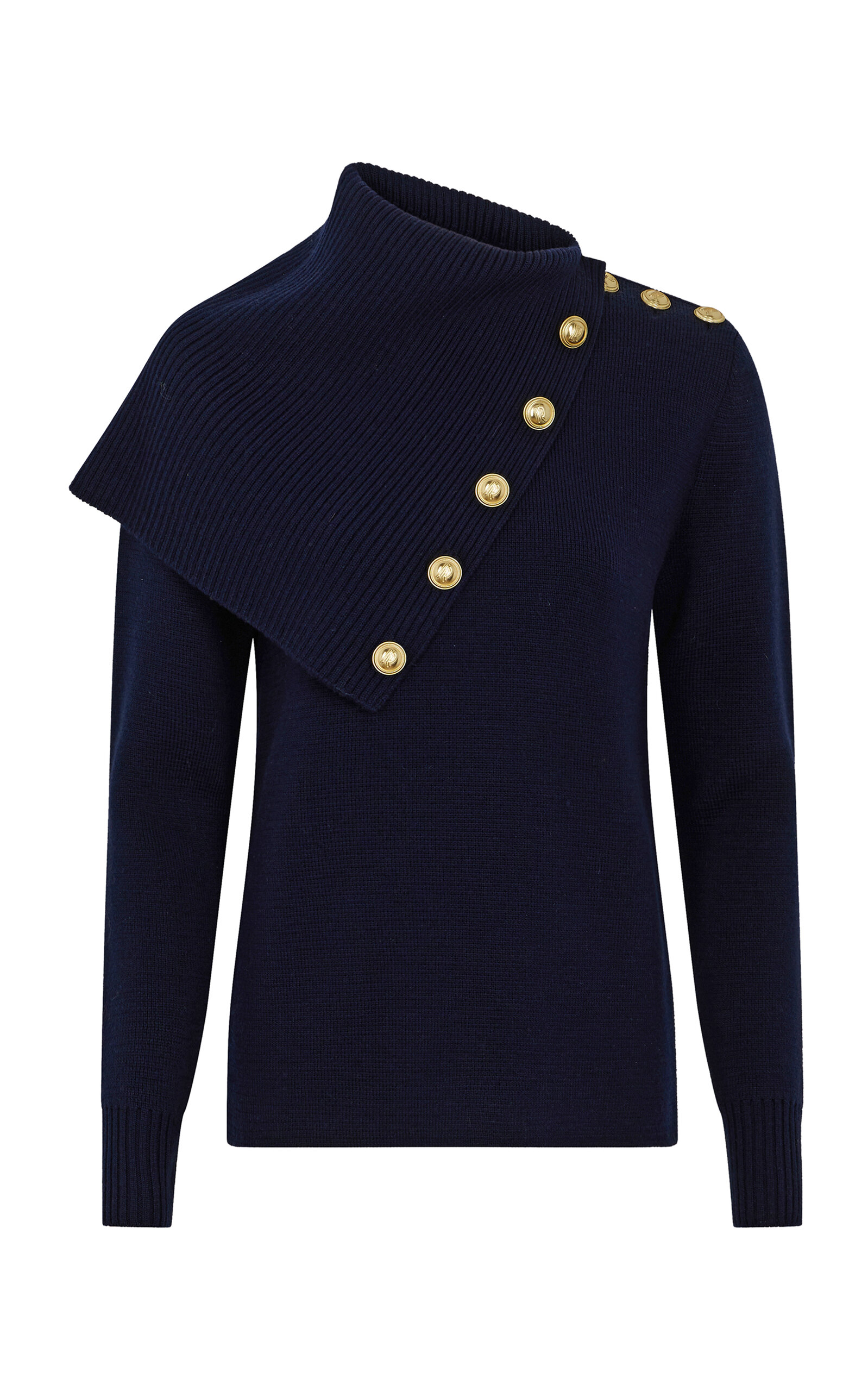 RABANNE EMBELLISHED WOOL SWEATER