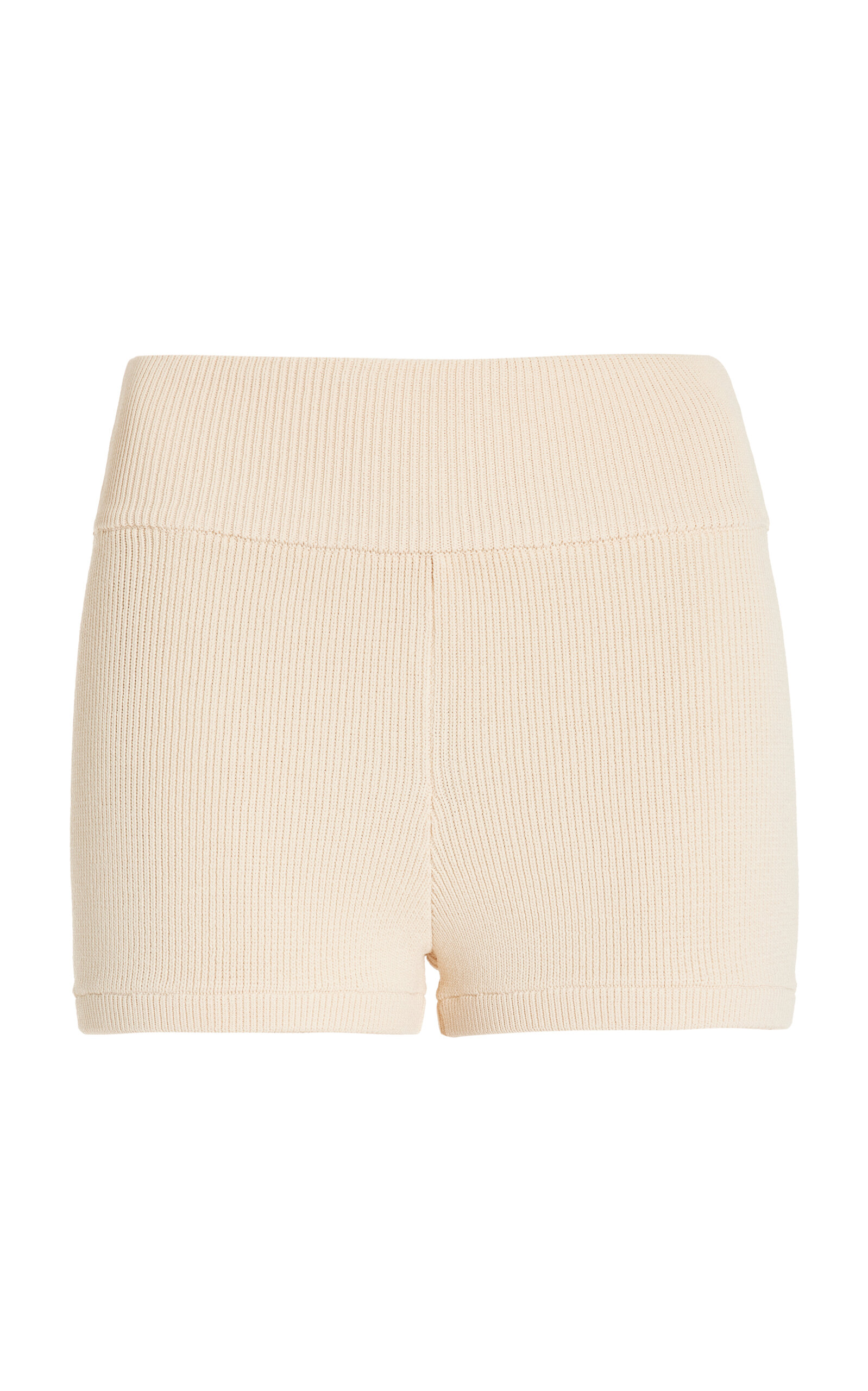 Sol Ribbed-Knit Shorts