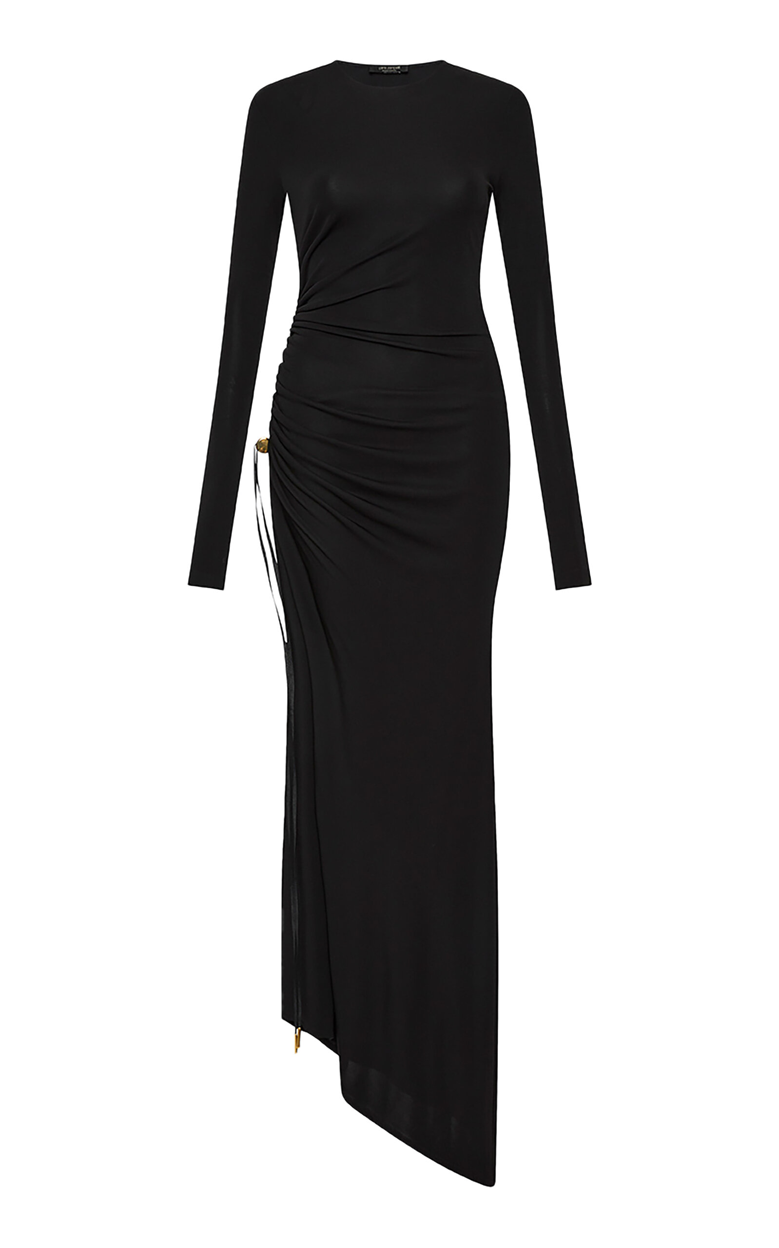 Carla Zampatti Ruched Matte Jersey Maxi Dress | Smart Closet