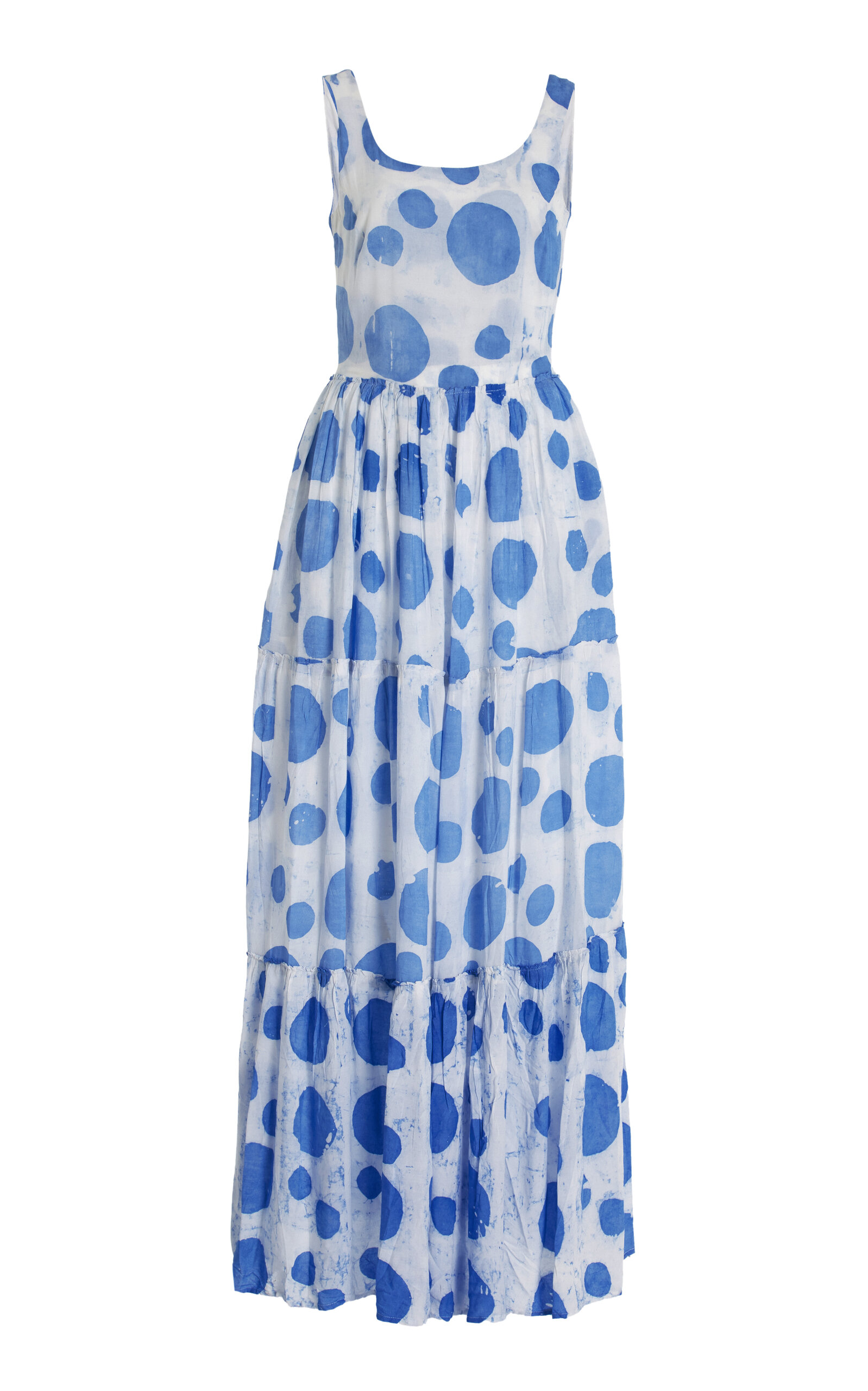Busayo Idowu Printed Poplin Maxi Dress
