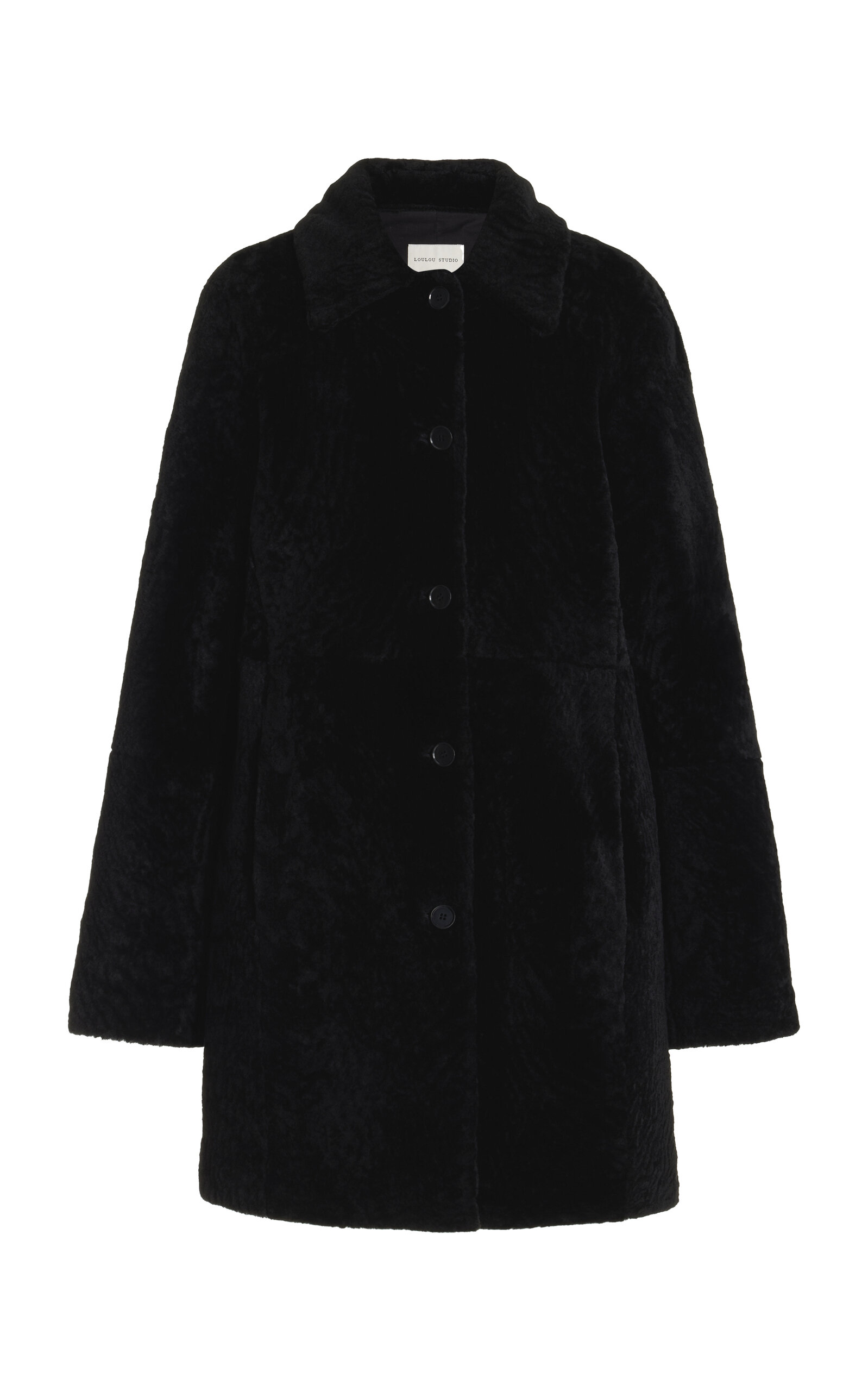 LOULOU STUDIO BEATRIS SHEARLING COAT