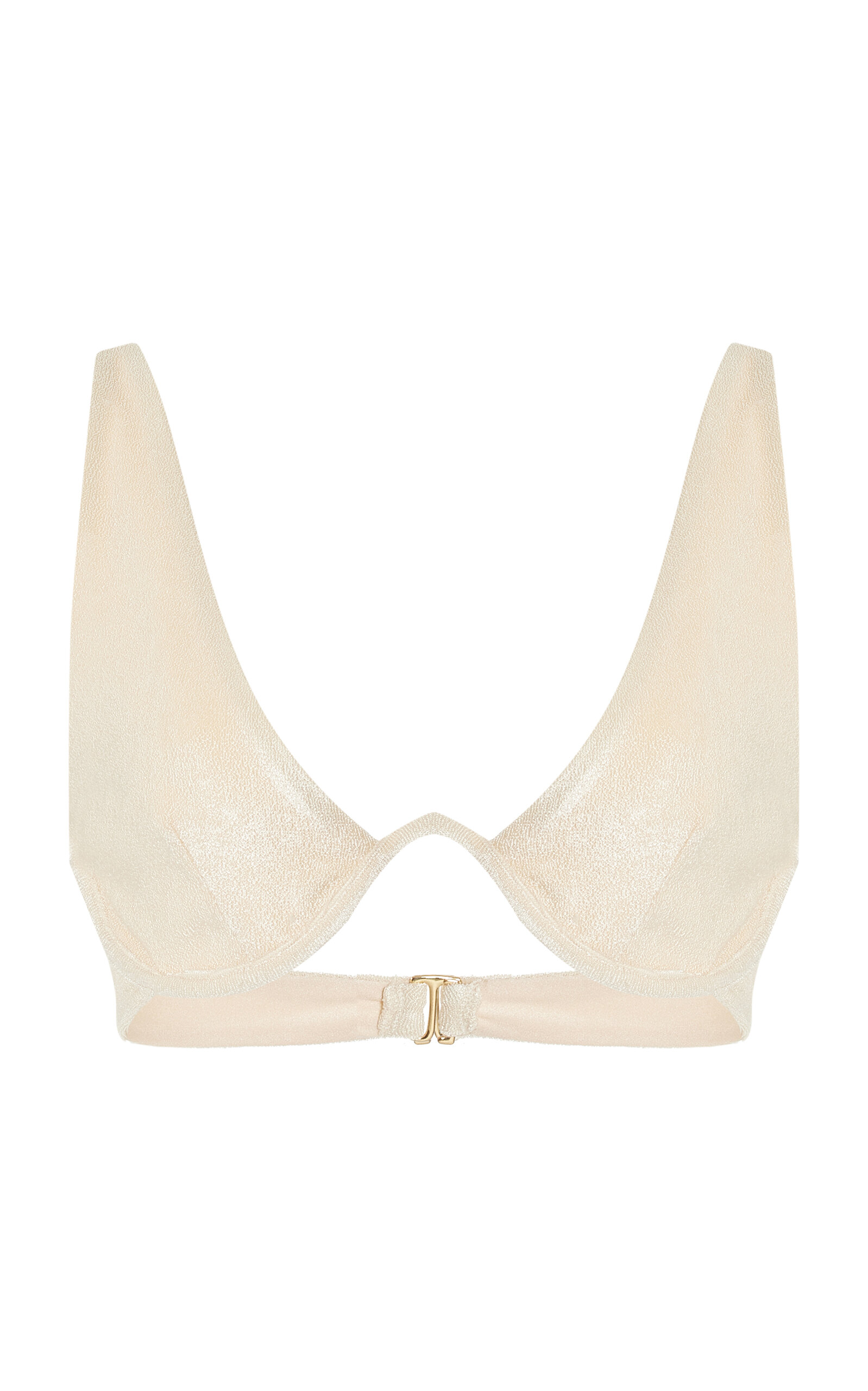 Shop Jade Swim Paloma Bikini Top In Ivory