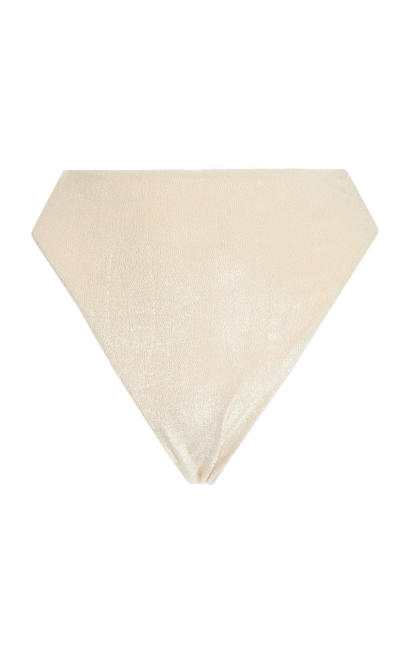 JADE SWIM Incline High-Cut Bikini Bottom - Ivory