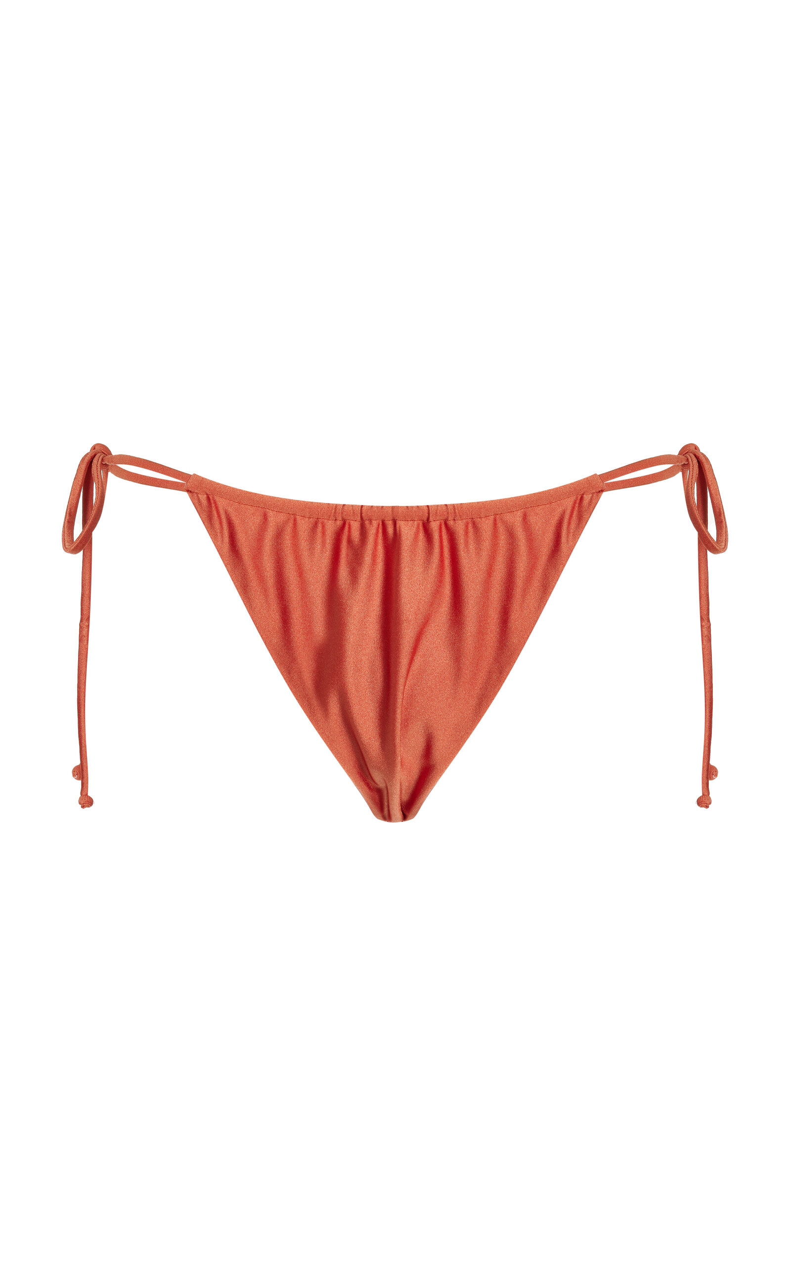 Shop Jade Swim Lana Cheeky Bikini Bottom In Orange