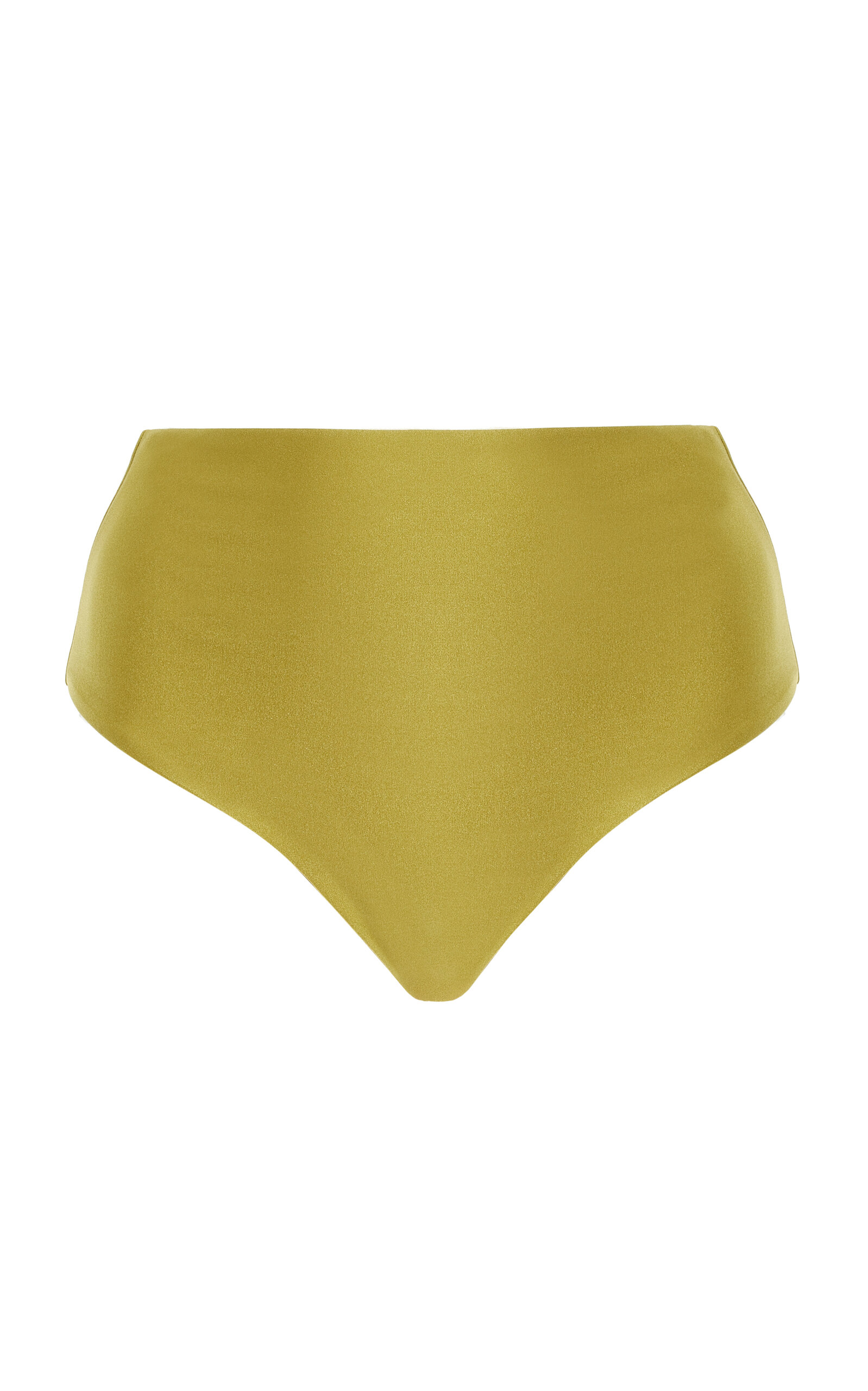 Shop Jade Swim Bound High-waisted Bikini Bottom In Green