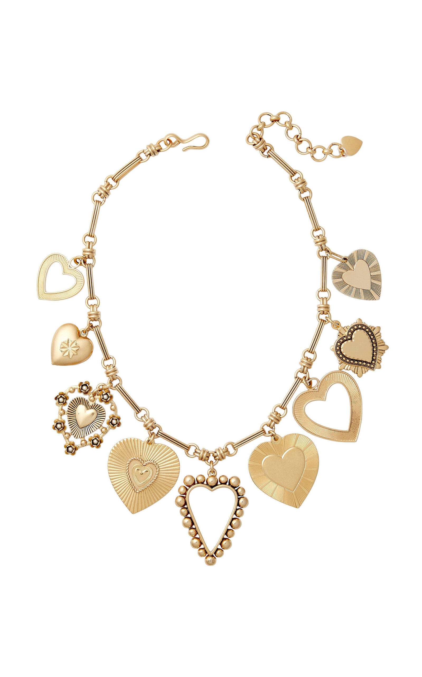 Queen of Hearts 24K Gold-Plated Necklace