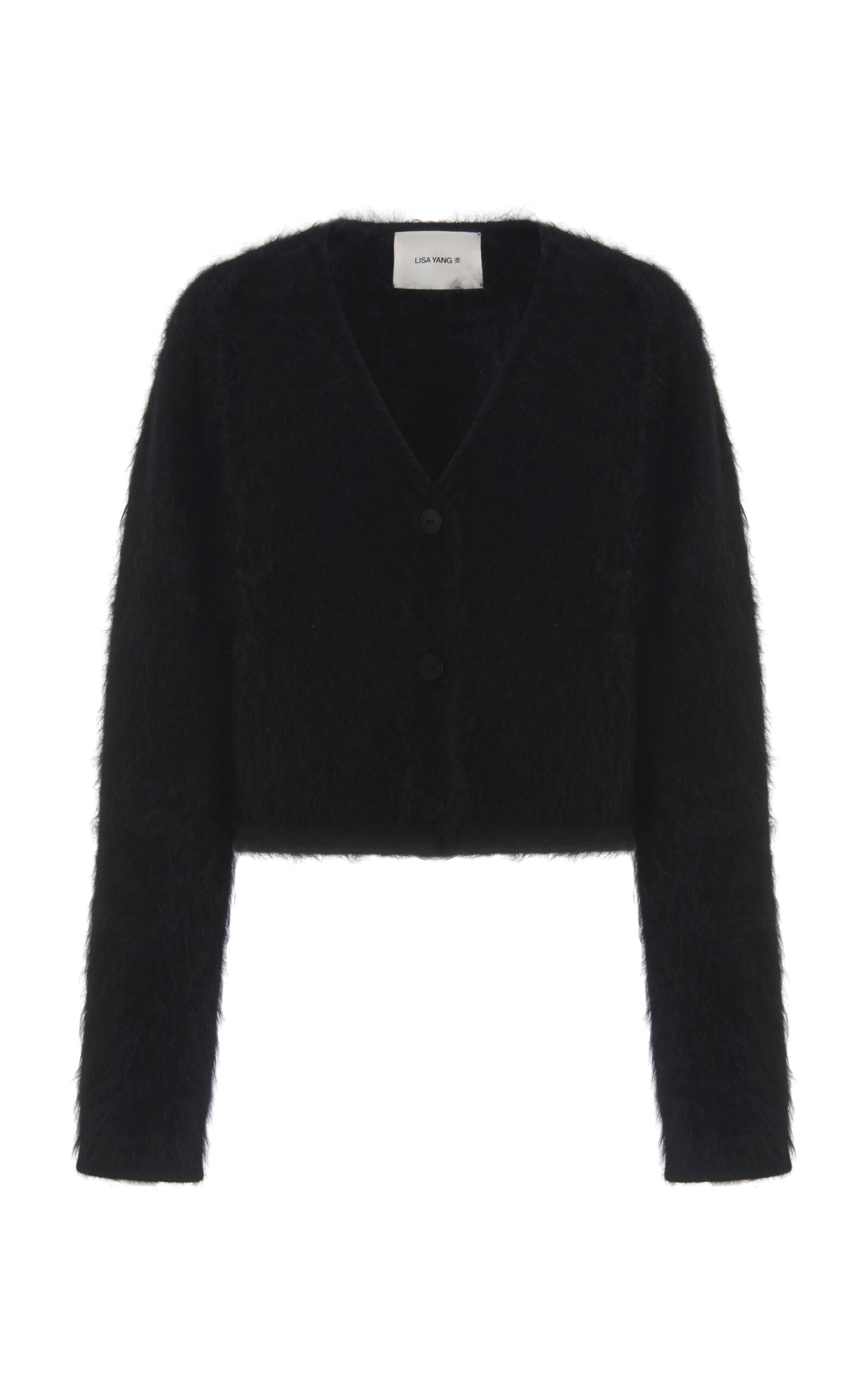 Lisa Yang Filippa Cardigan Jacket In Black