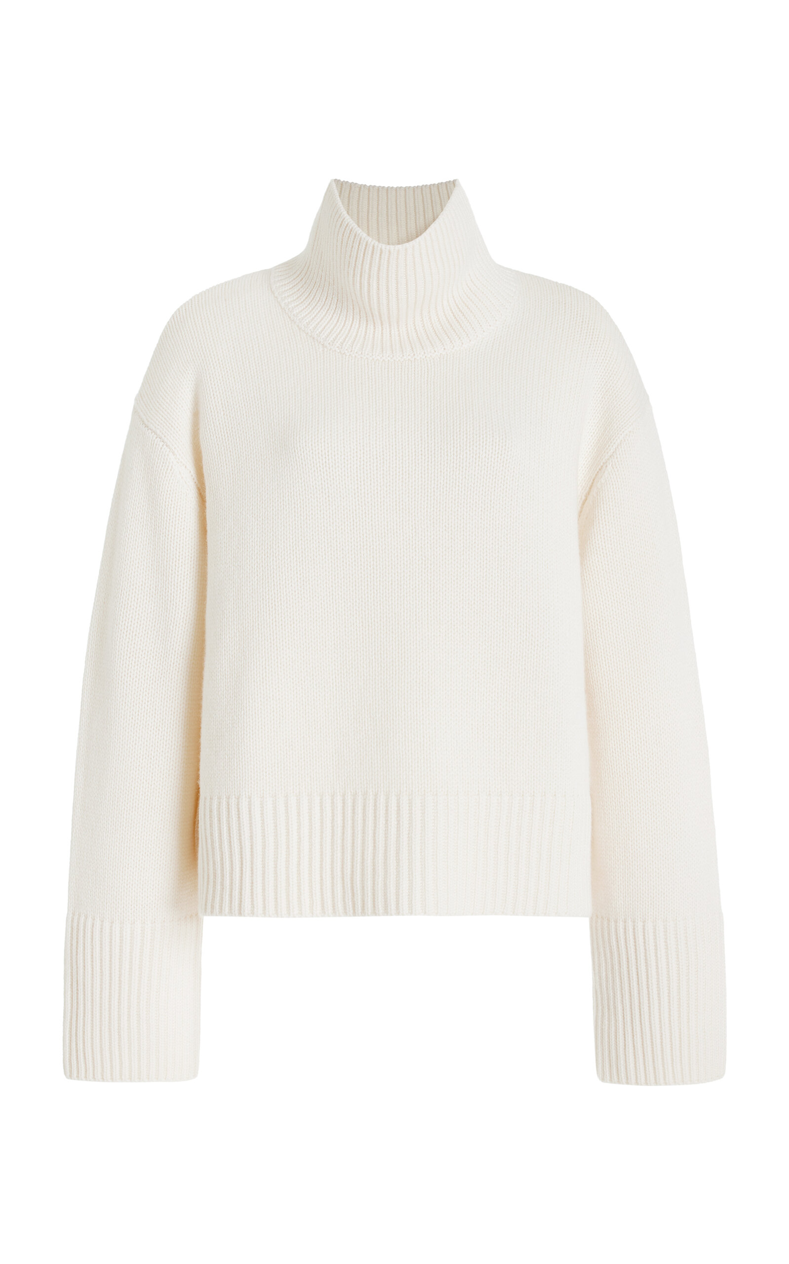 Lisa Yang Fleur Knit Cashmere Sweater - White