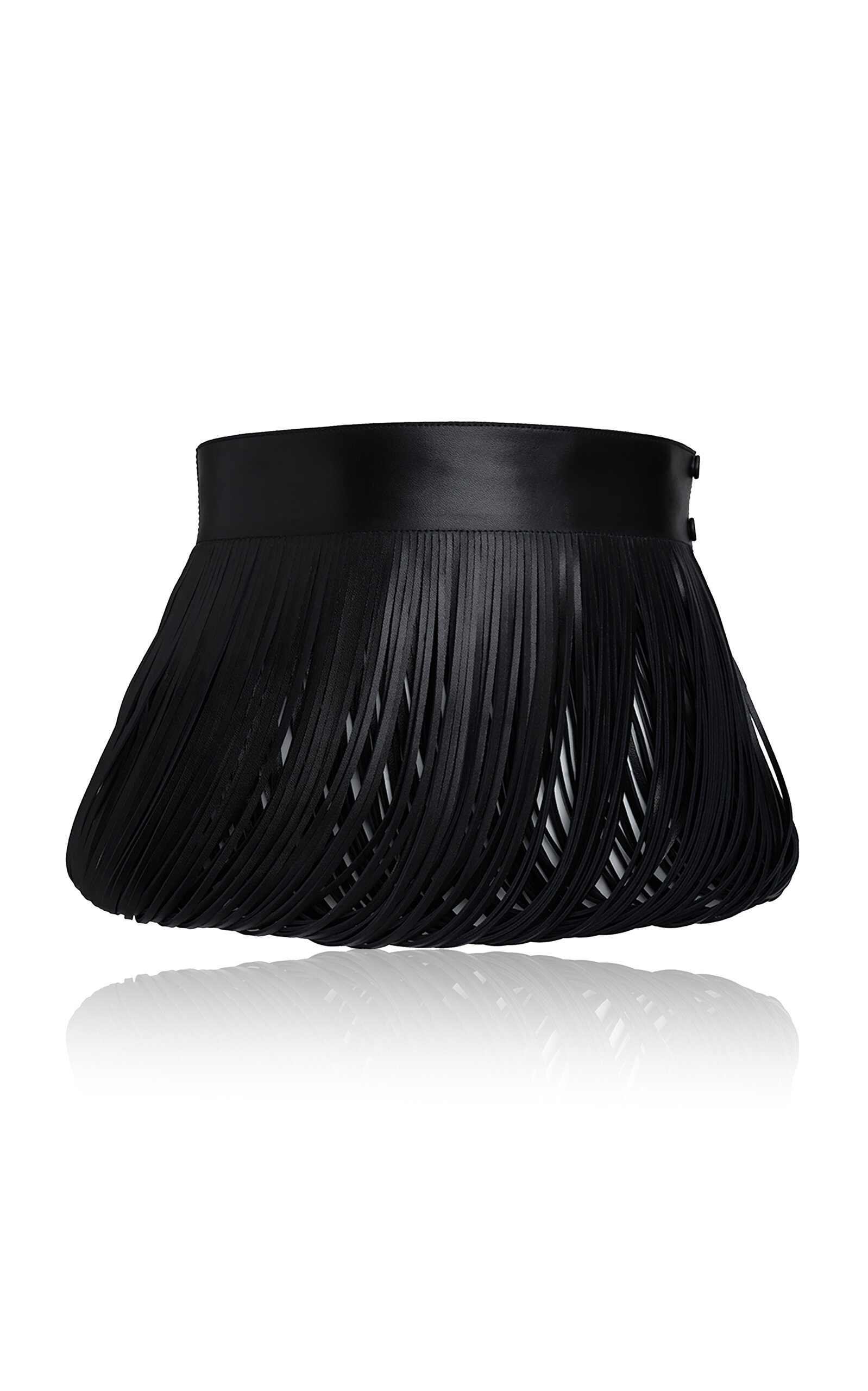 Alaia fringe belt top