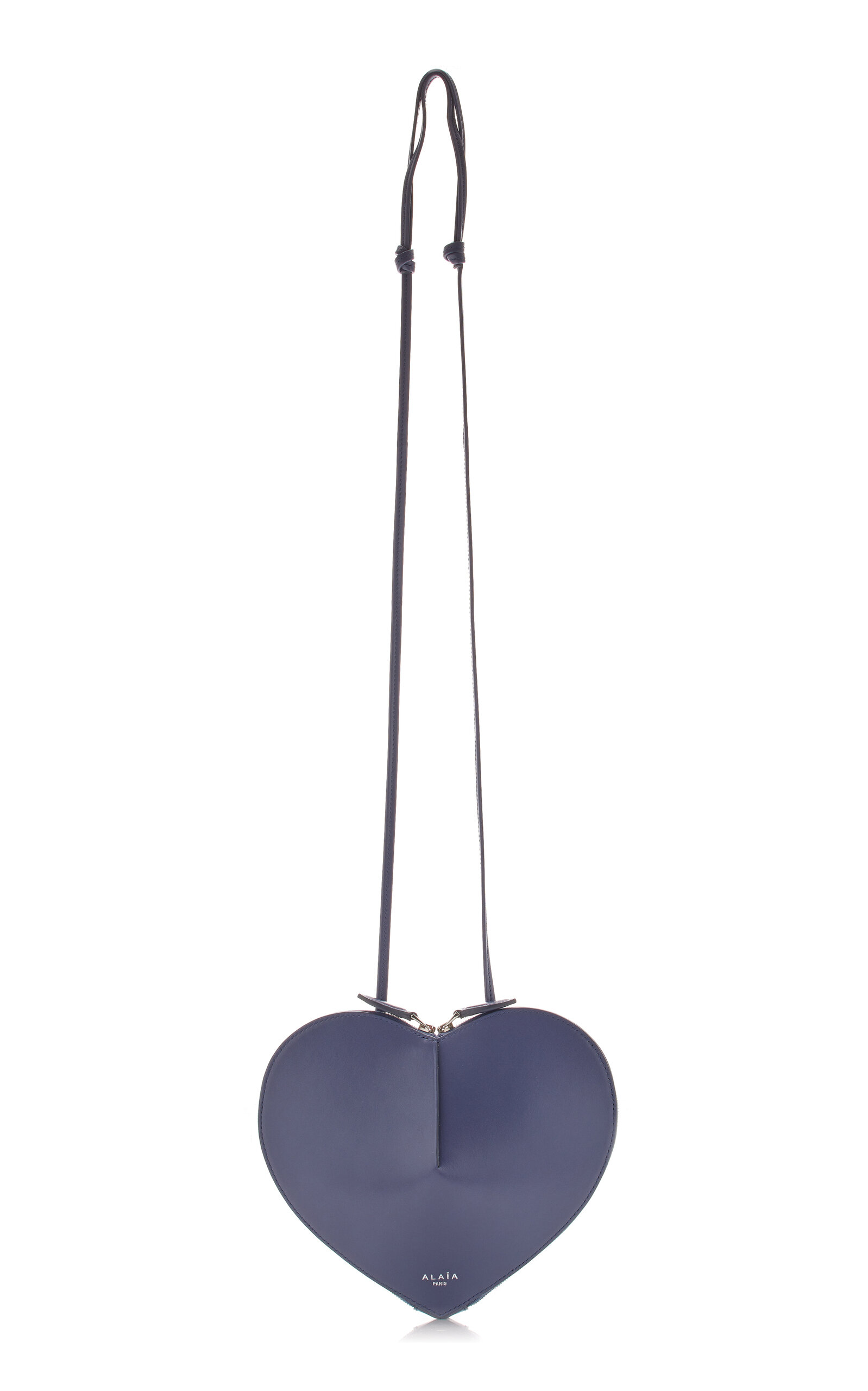 ALAÏA Le Coeur Leather Crossbody Bag