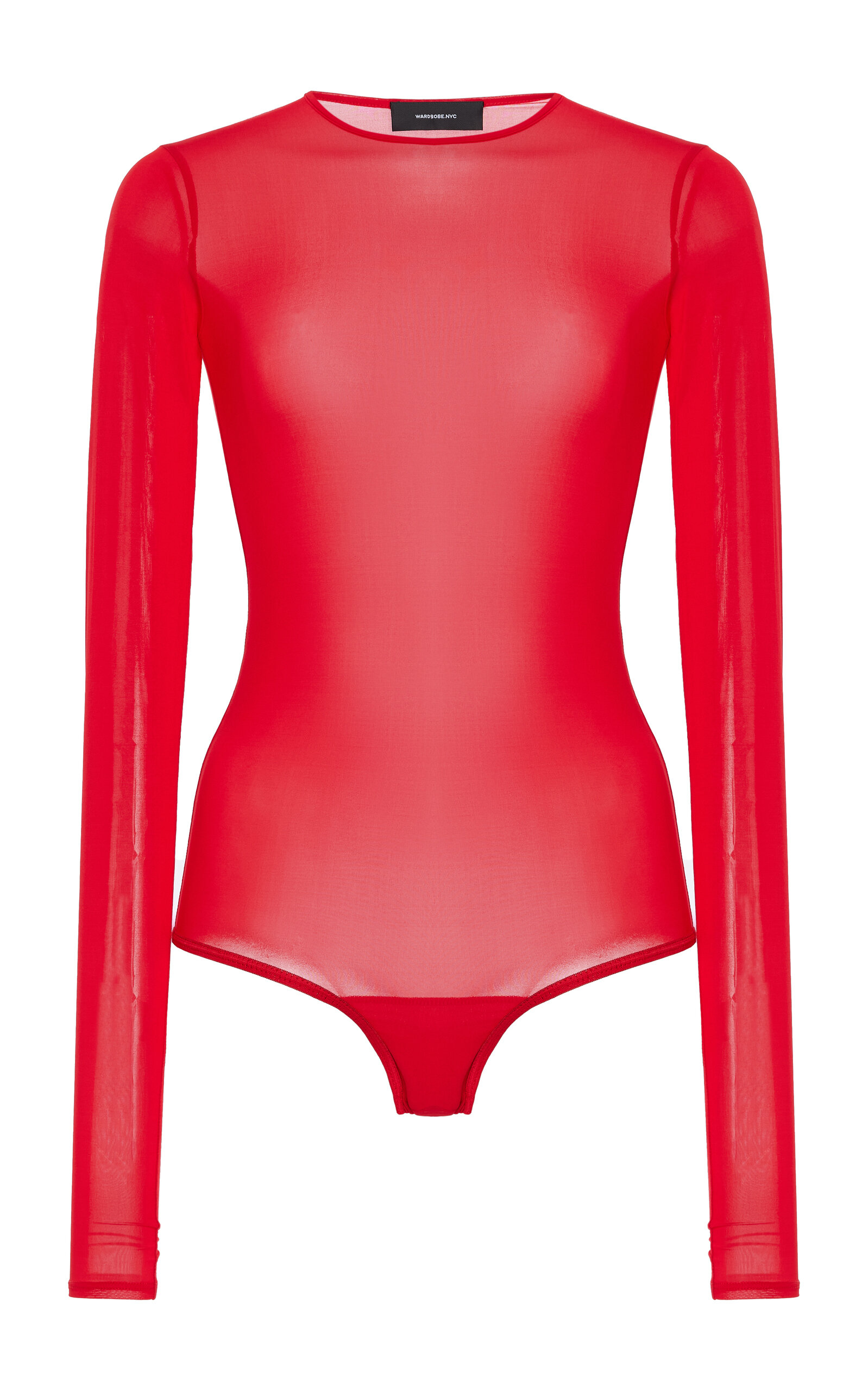 Wardrobe.NYC Sheer Bodysuit