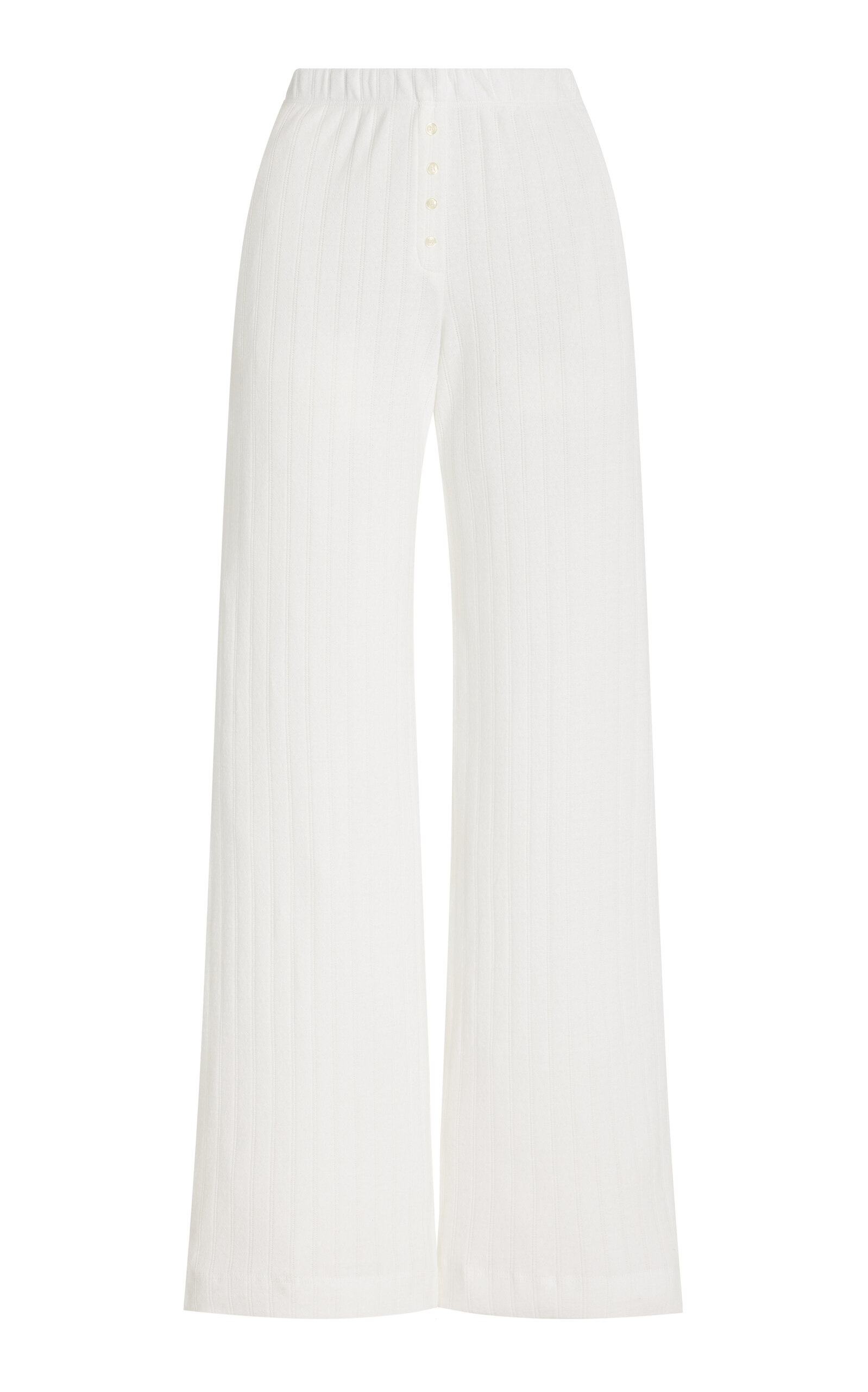 Leset Pointelle-Knit Cotton Boxer Pants - Women's Bags