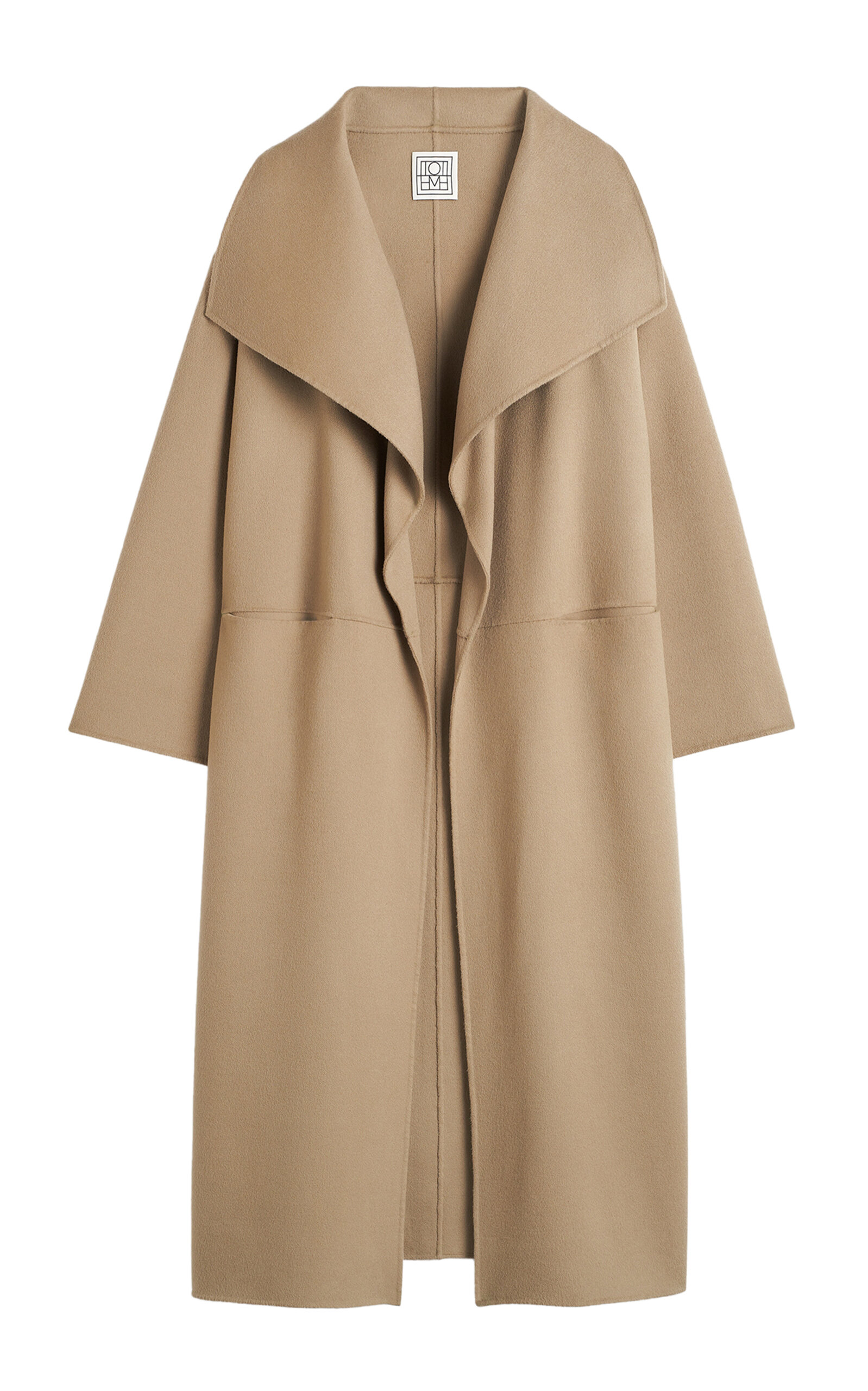 Toteme Signature Wool Cashmere Coat - Grey